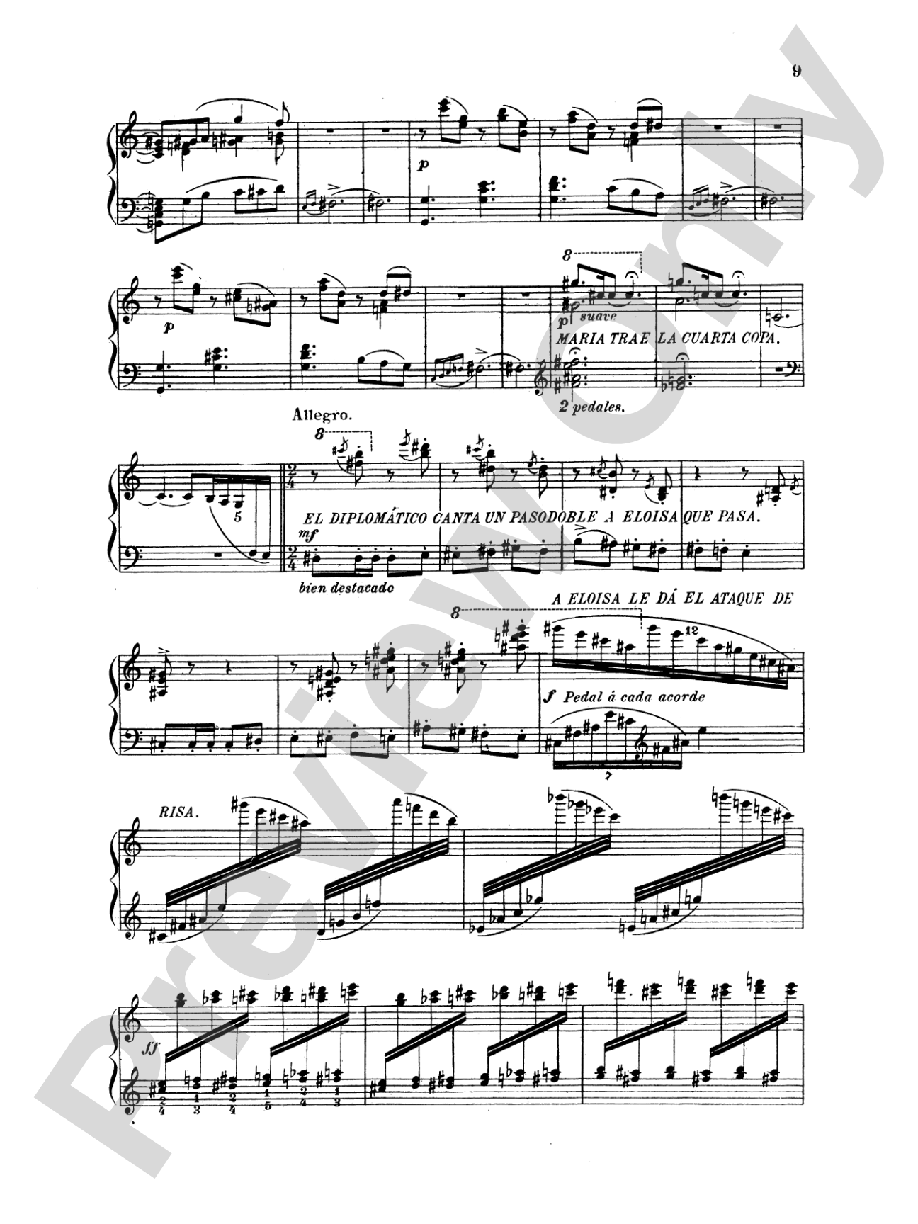 Turina: Exaltación & Recuerdos de mi rincón: Piano Book