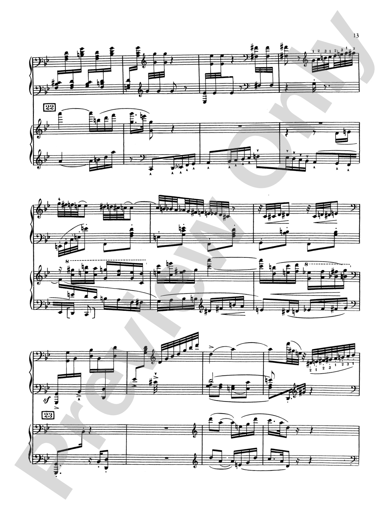 Stravinsky: Capriccio: Piano Duo (2 Pianos, 4 Hands) Book (2 copies required)