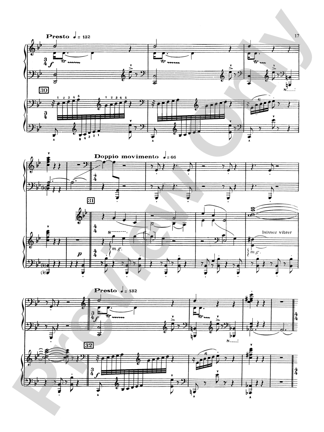 Stravinsky: Capriccio: Piano Duo (2 Pianos, 4 Hands) Book (2 copies required)