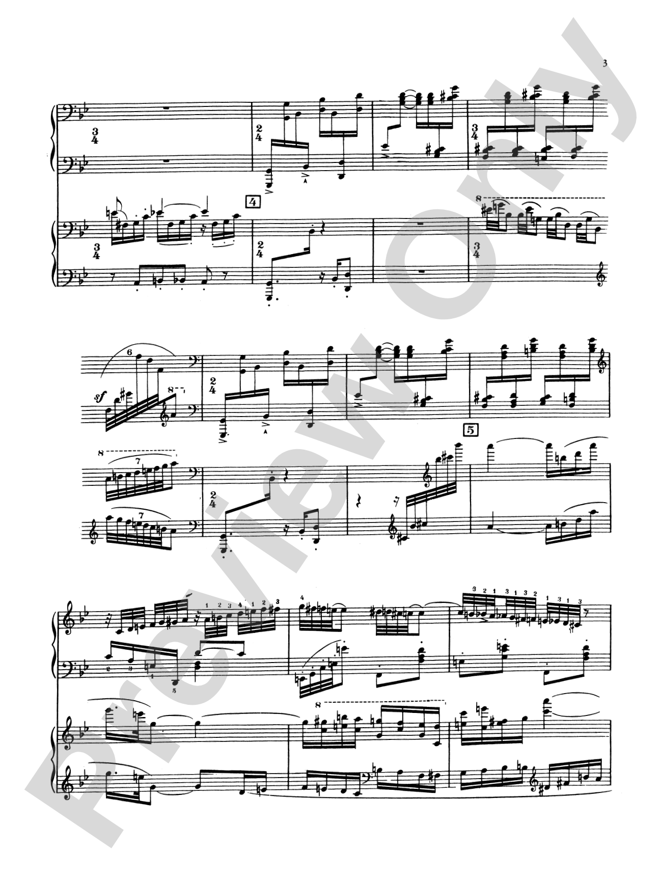 Stravinsky: Capriccio: Piano Duo (2 Pianos, 4 Hands) Book (2 copies required)
