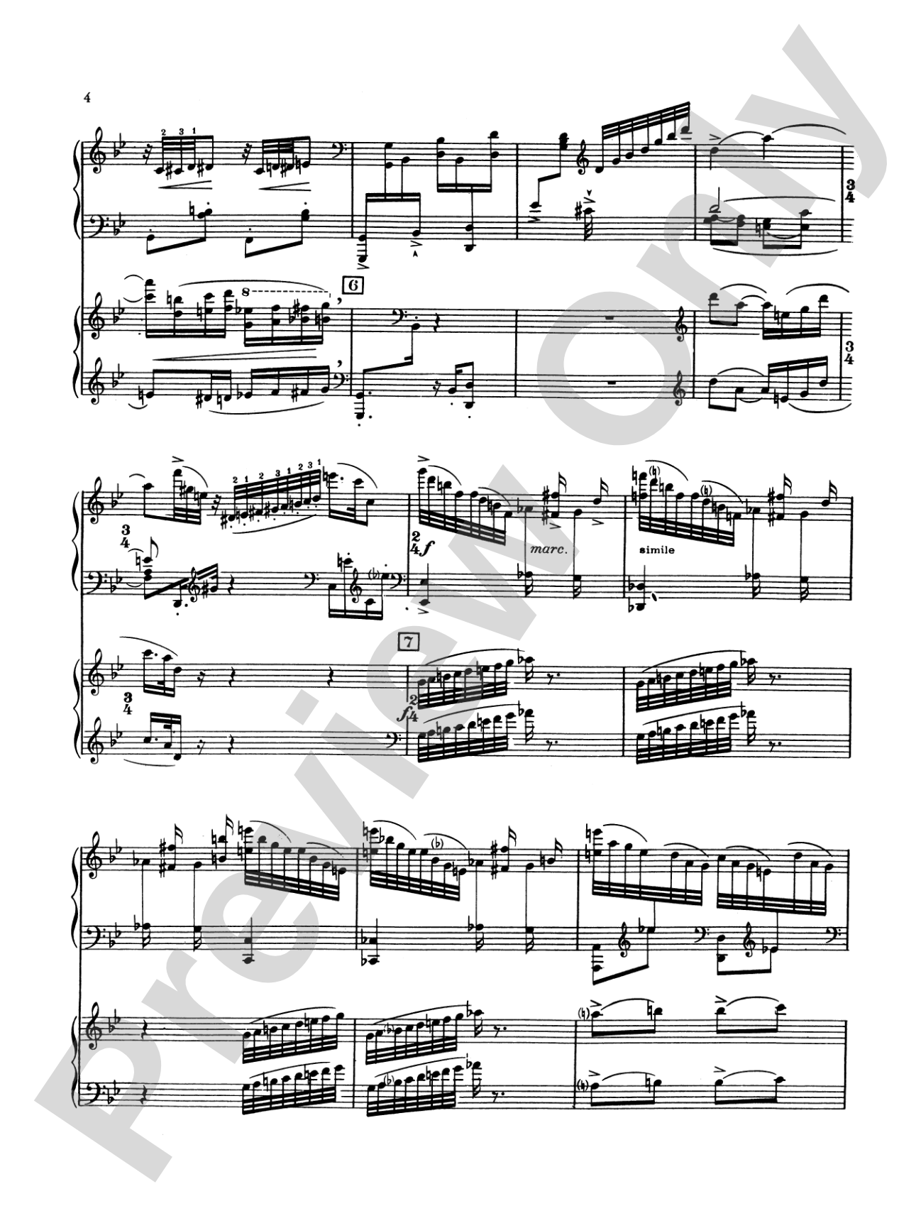 Stravinsky: Capriccio: Piano Duo (2 Pianos, 4 Hands) Book (2 copies required)