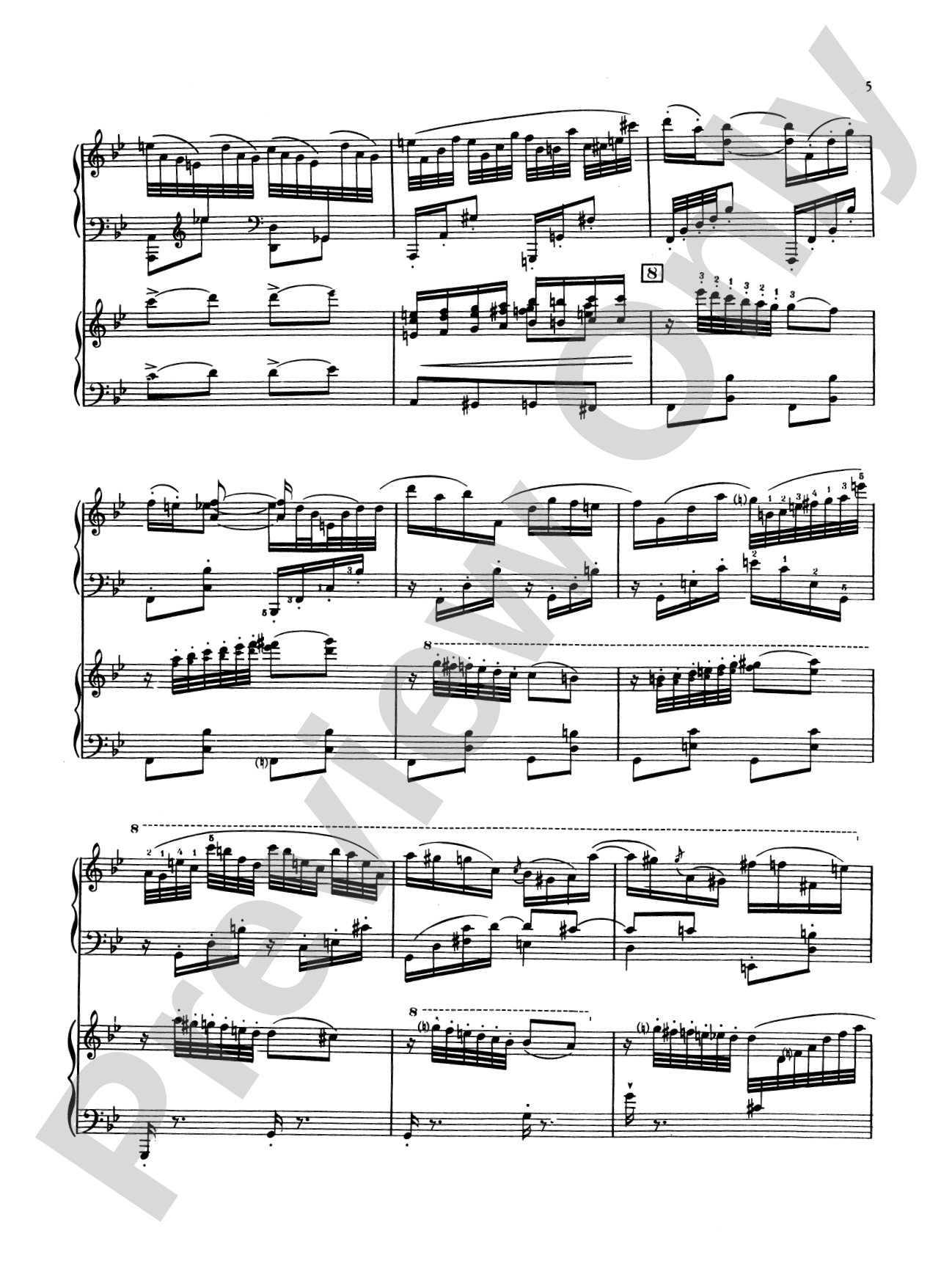 Stravinsky: Capriccio: Piano Duo (2 Pianos, 4 Hands) Book (2 copies required)