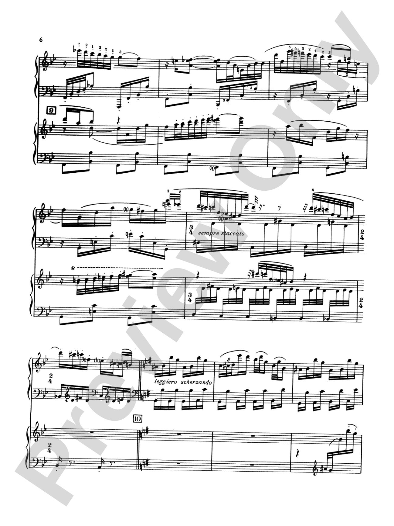 Stravinsky: Capriccio: Piano Duo (2 Pianos, 4 Hands) Book (2 copies required)