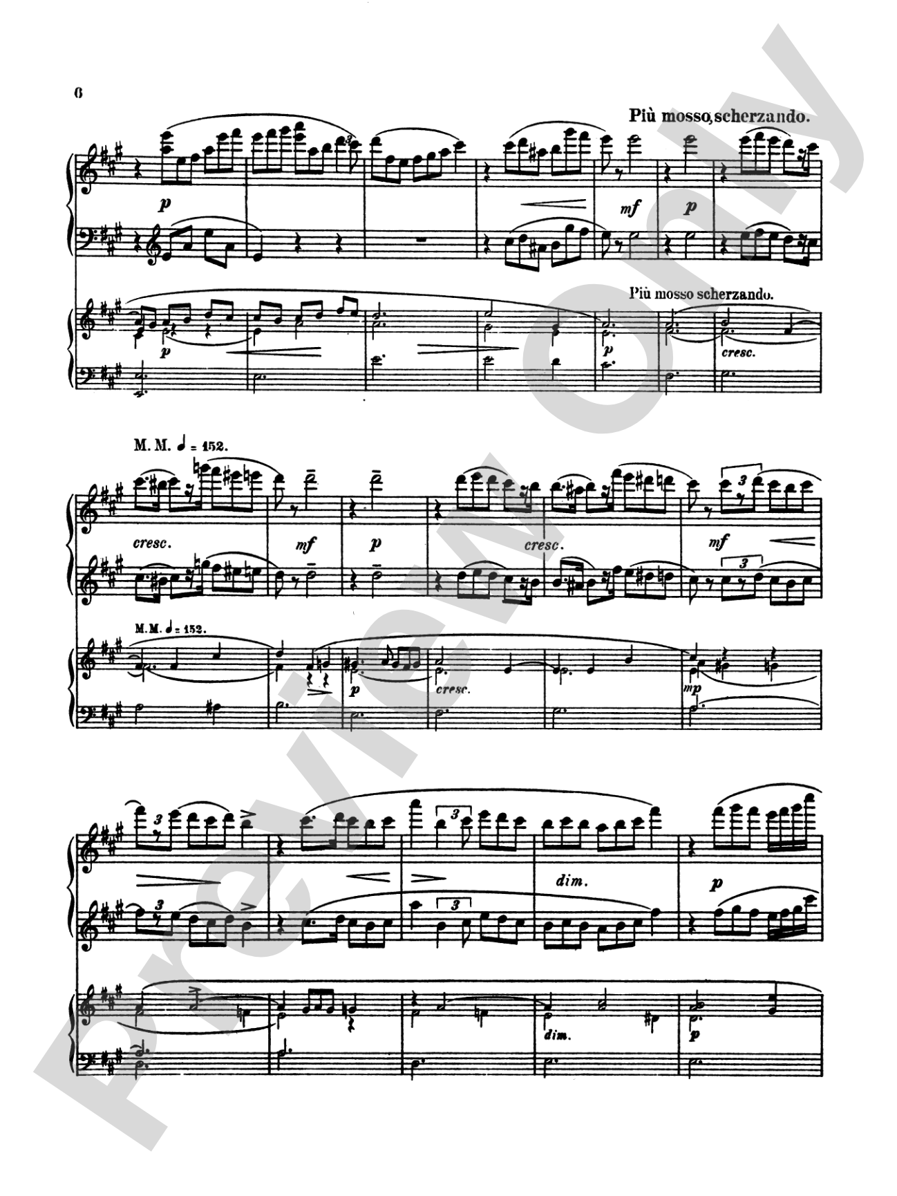 Scriabin: Piano Concerto, Op. 20: Piano Duo (2 Pianos, 4 Hands) Book (2 copies required)