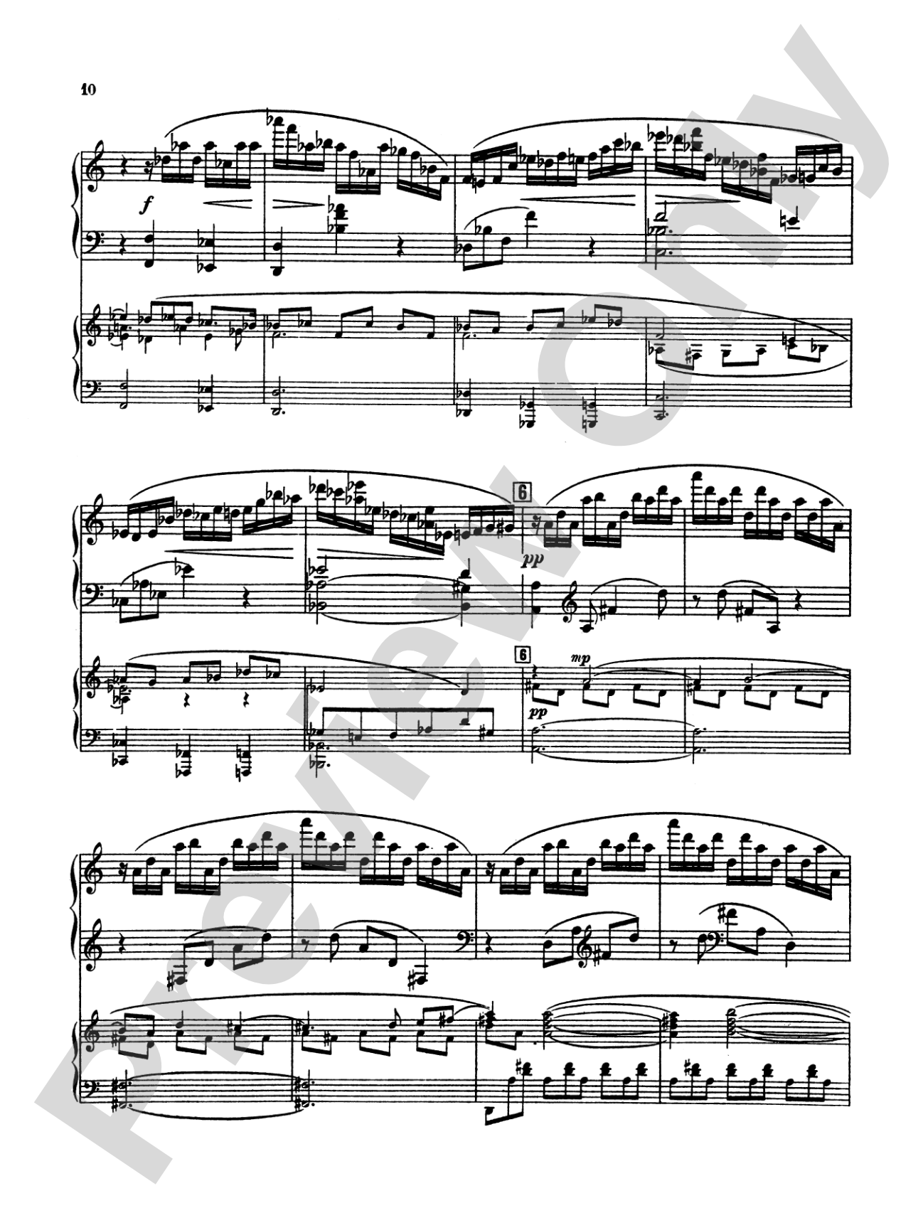 Scriabin: Piano Concerto, Op. 20: Piano Duo (2 Pianos, 4 Hands) Book (2 copies required)