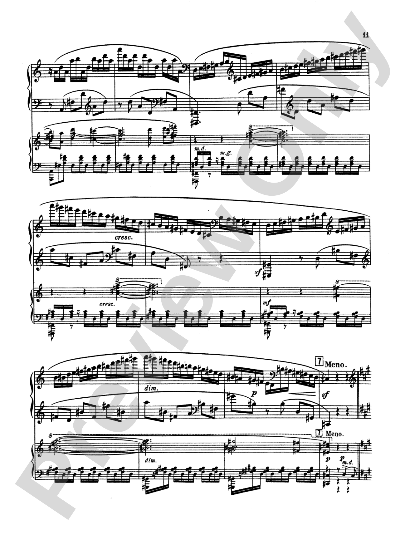 Scriabin: Piano Concerto, Op. 20: Piano Duo (2 Pianos, 4 Hands) Book (2 copies required)