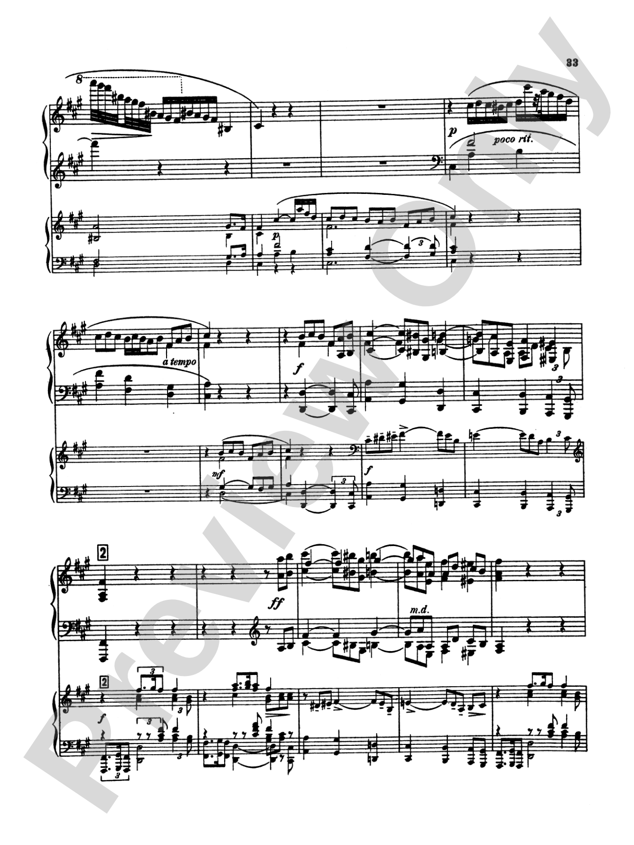 Scriabin: Piano Concerto, Op. 20