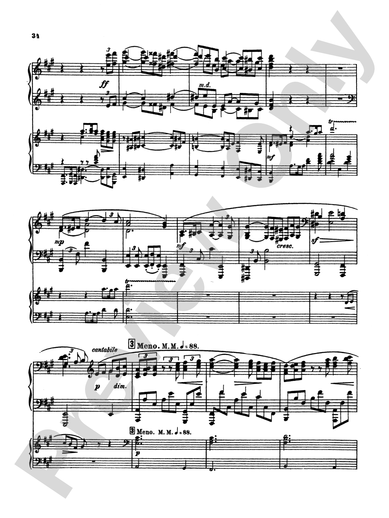 Scriabin: Piano Concerto, Op. 20