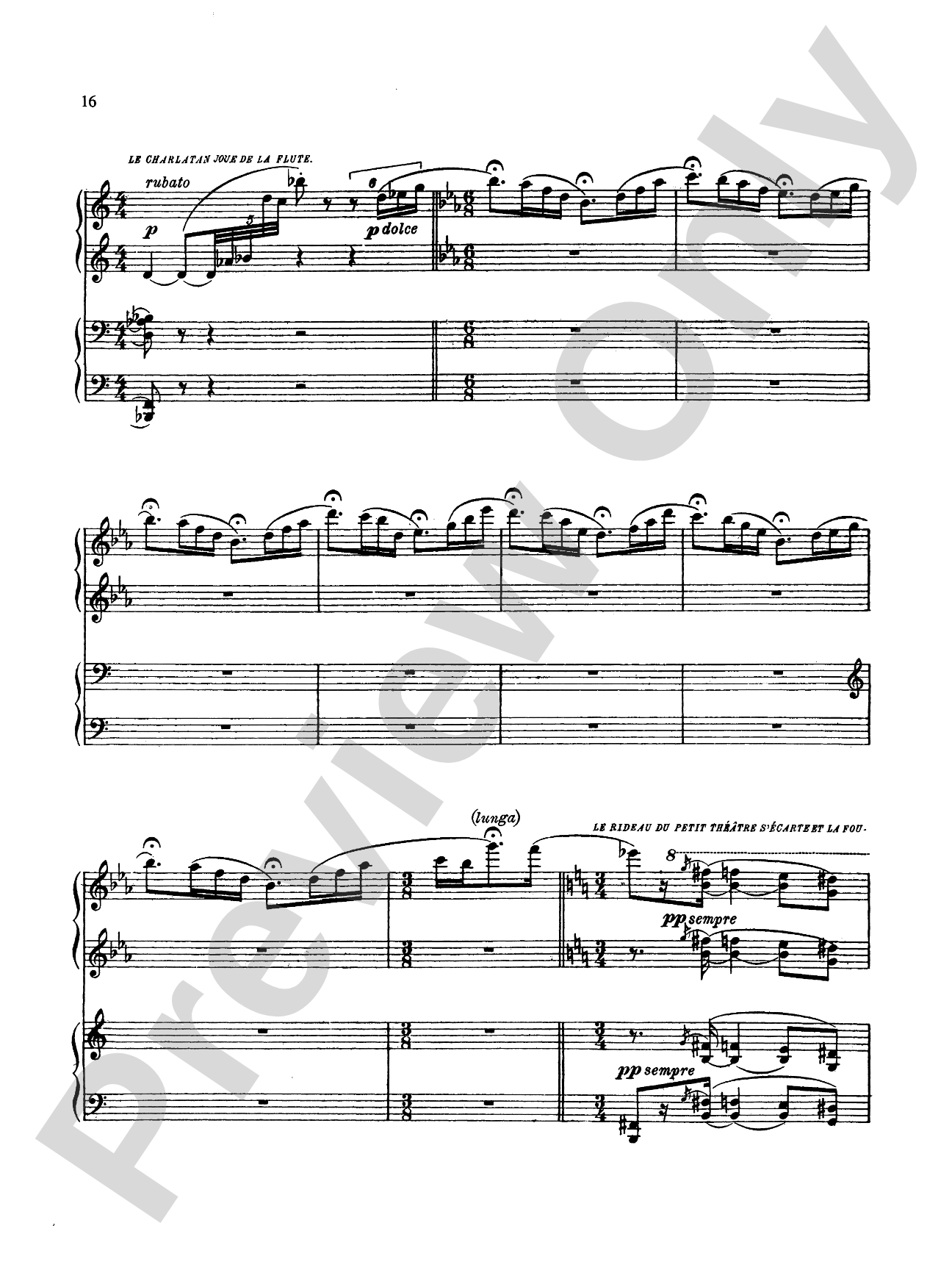 Stravinsky: Petroushka: Piano Duet (1 Piano, 4 Hands) Book