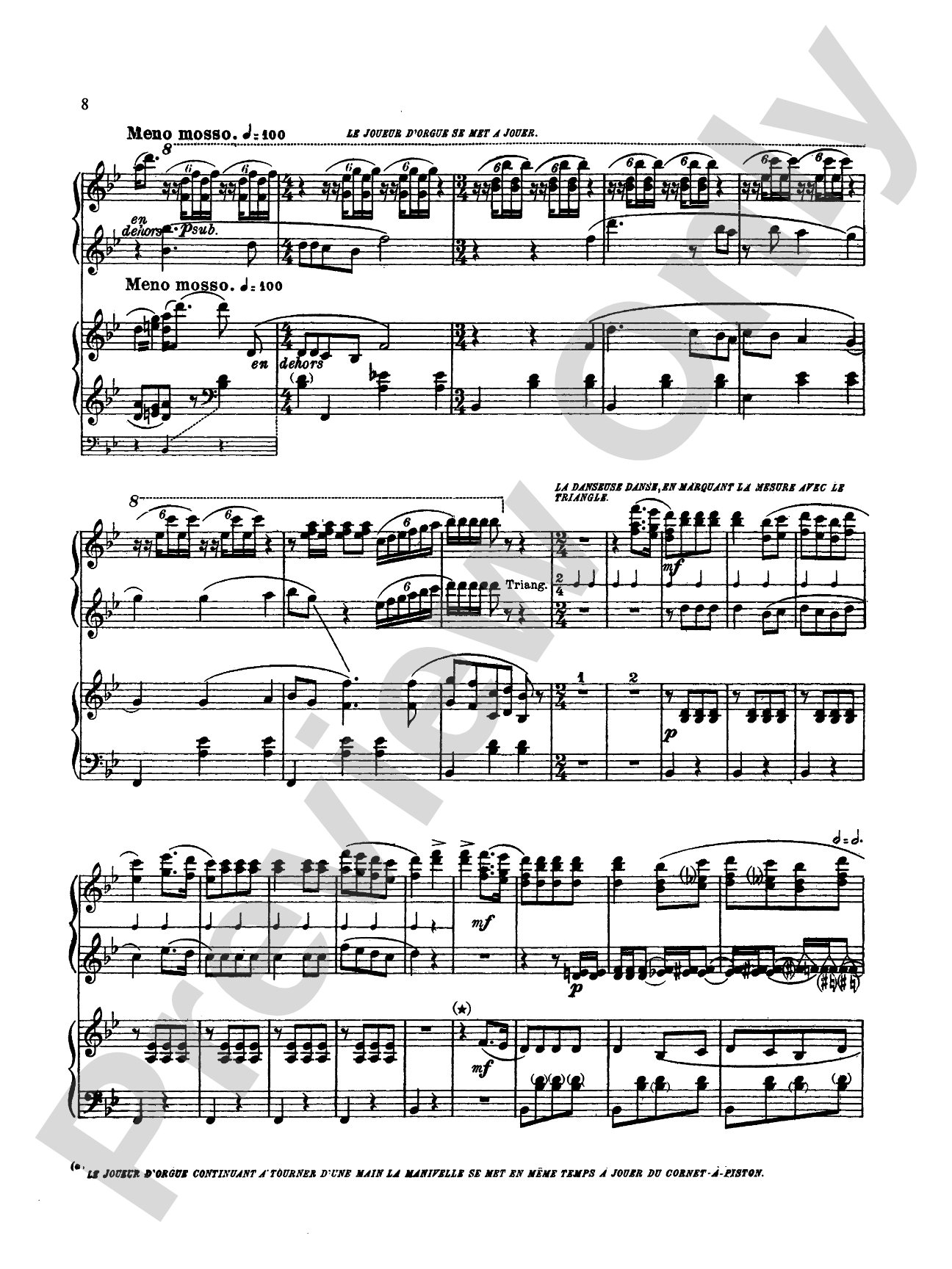 Stravinsky: Petroushka: Piano Duet (1 Piano, 4 Hands) Book