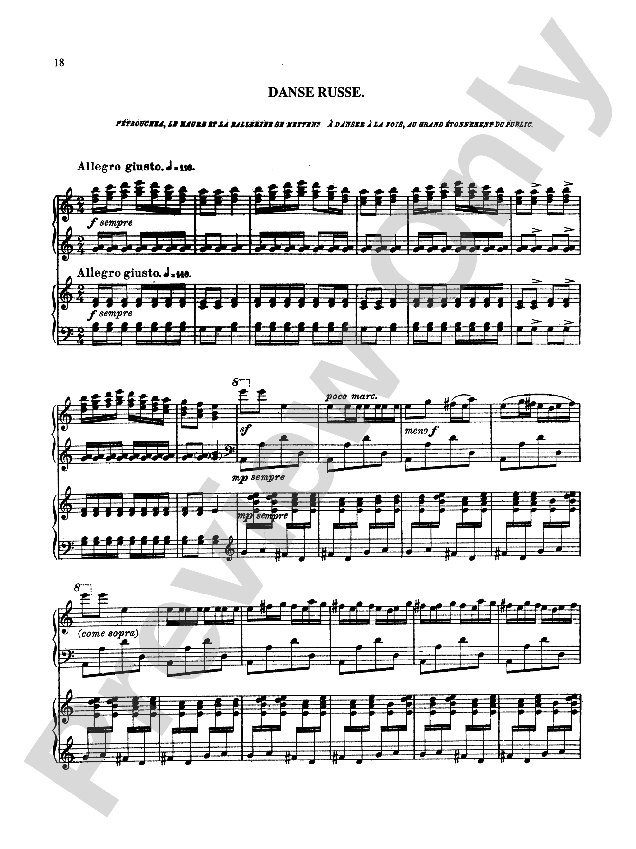 Stravinsky: Petroushka
