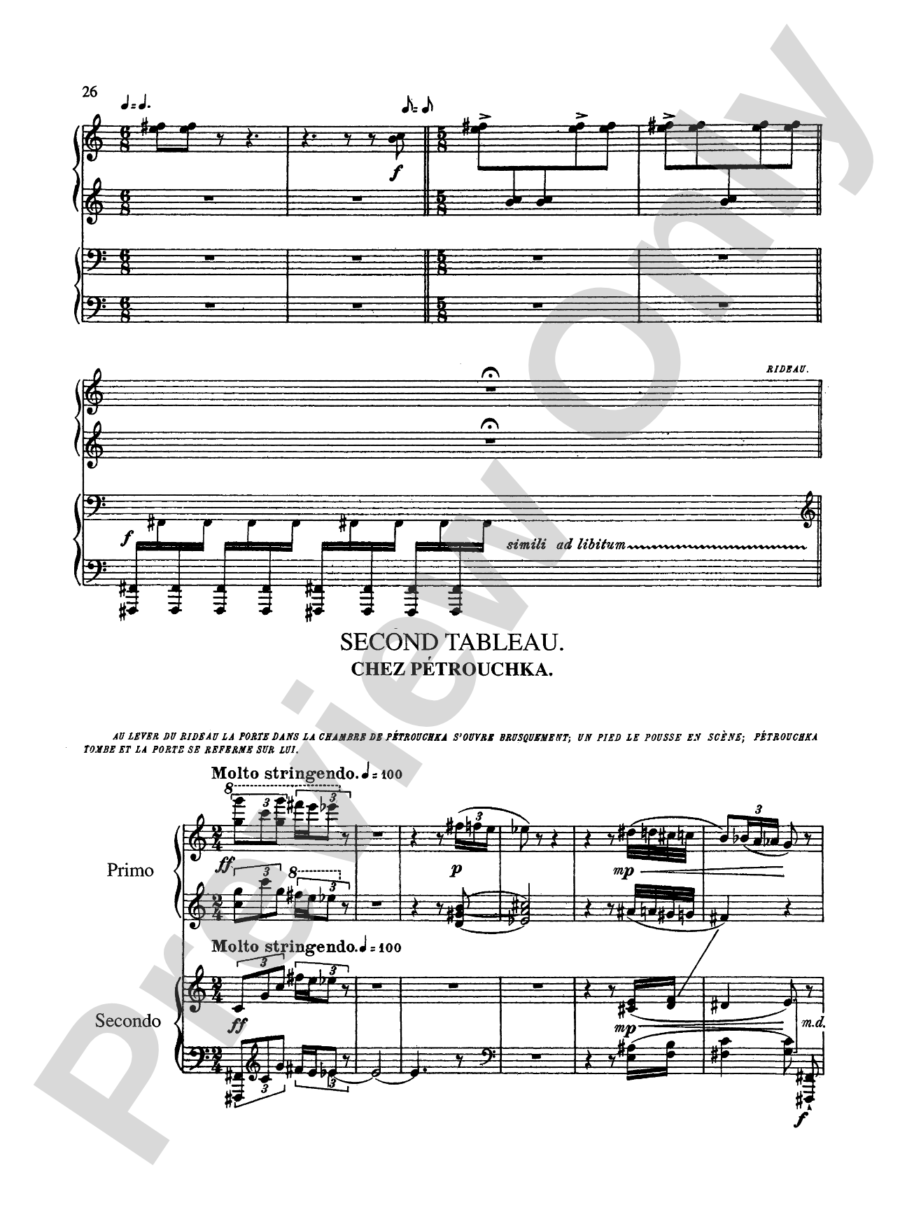 Stravinsky: Petroushka