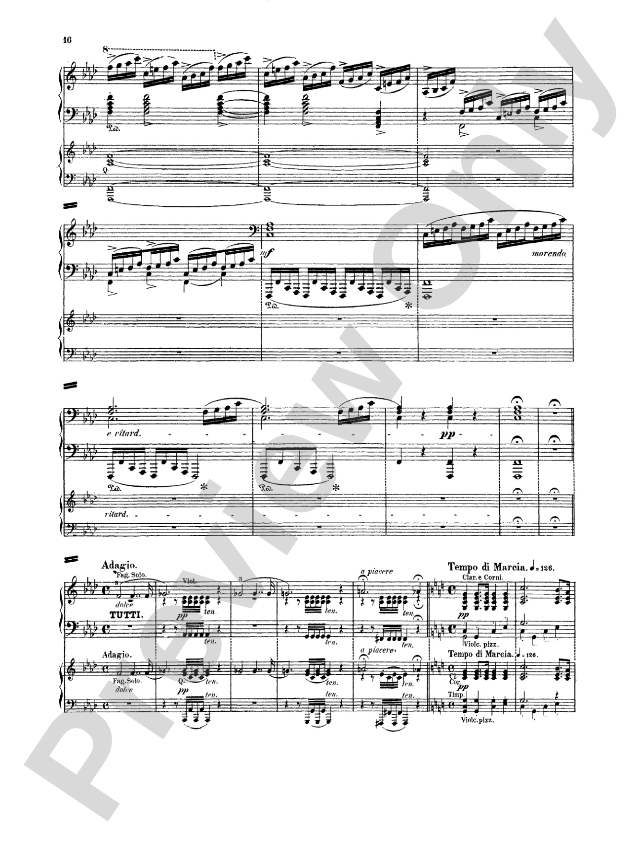 Weber: Concertstück: Piano Duo (2 Pianos, 4 Hands) Book (2 copies required)