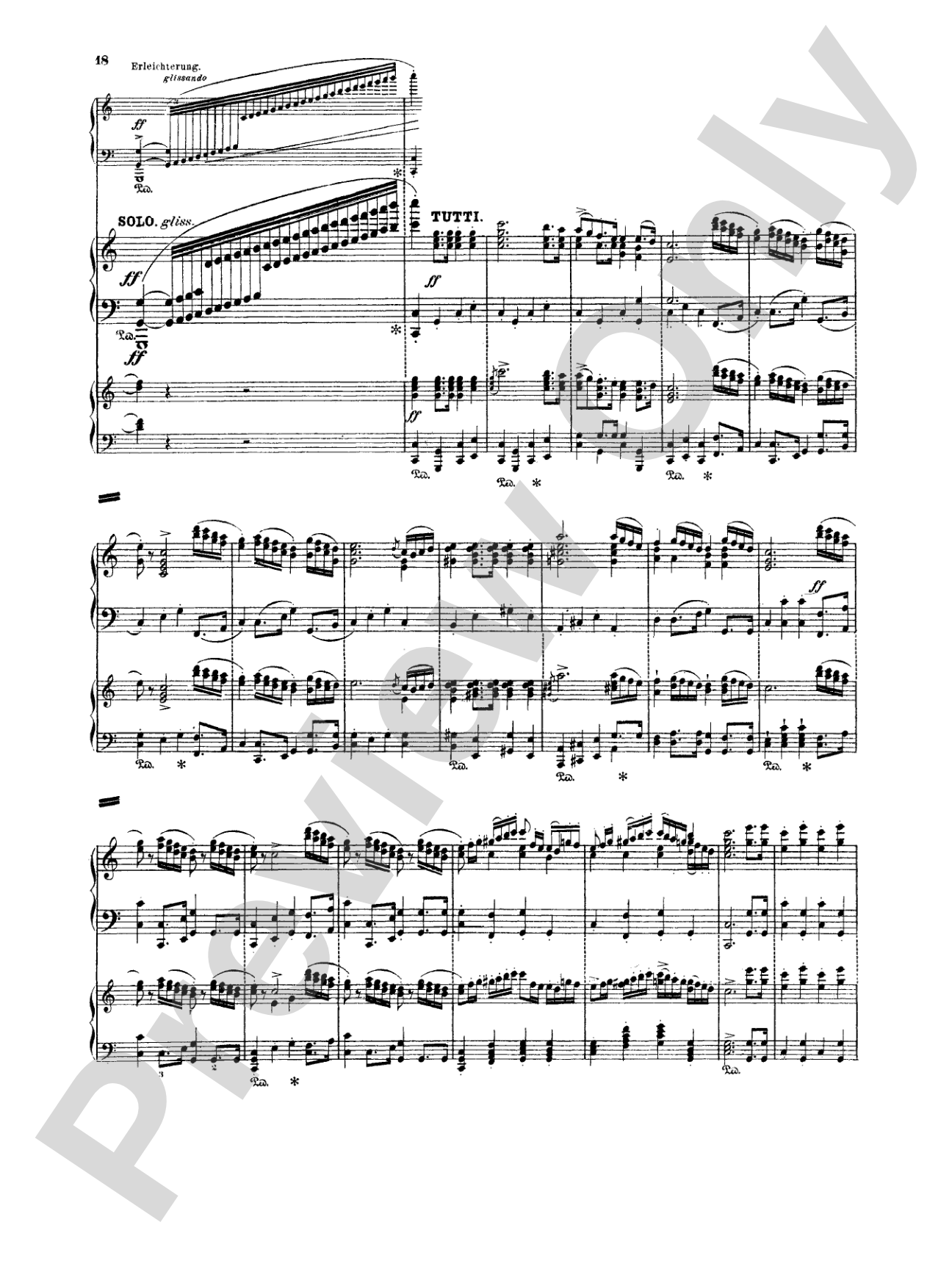Weber: Concertstück: Piano Duo (2 Pianos, 4 Hands) Book (2 copies required)