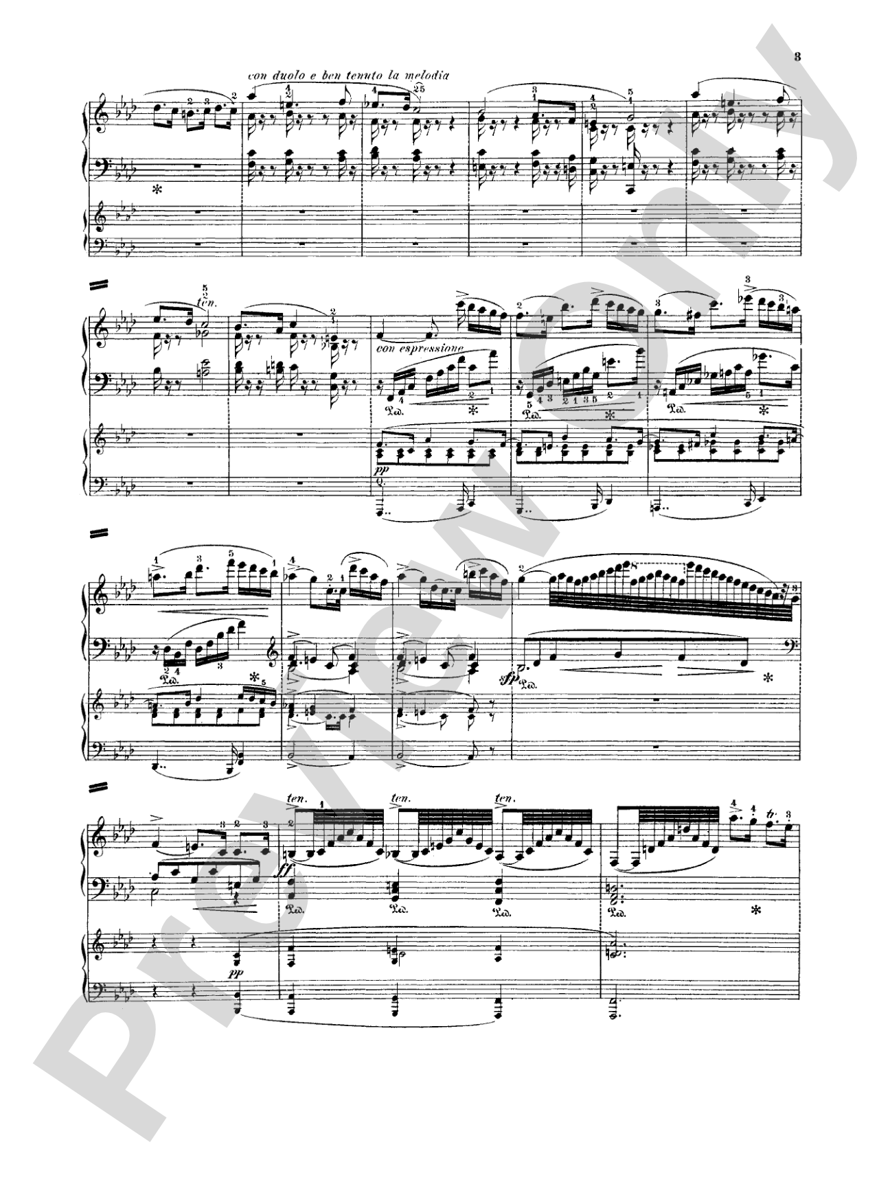 Weber: Concertstück: Piano Duo (2 Pianos, 4 Hands) Book (2 copies required)