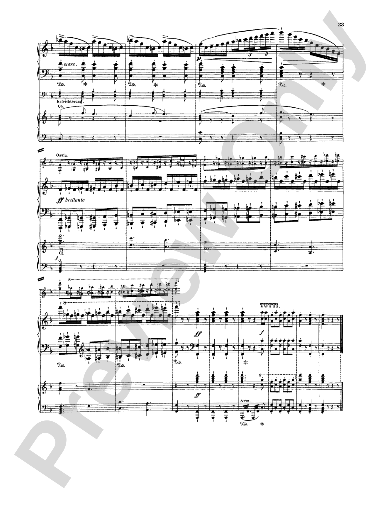 Weber: Concertstück: Piano Duo (2 Pianos, 4 Hands) Book (2 copies required)