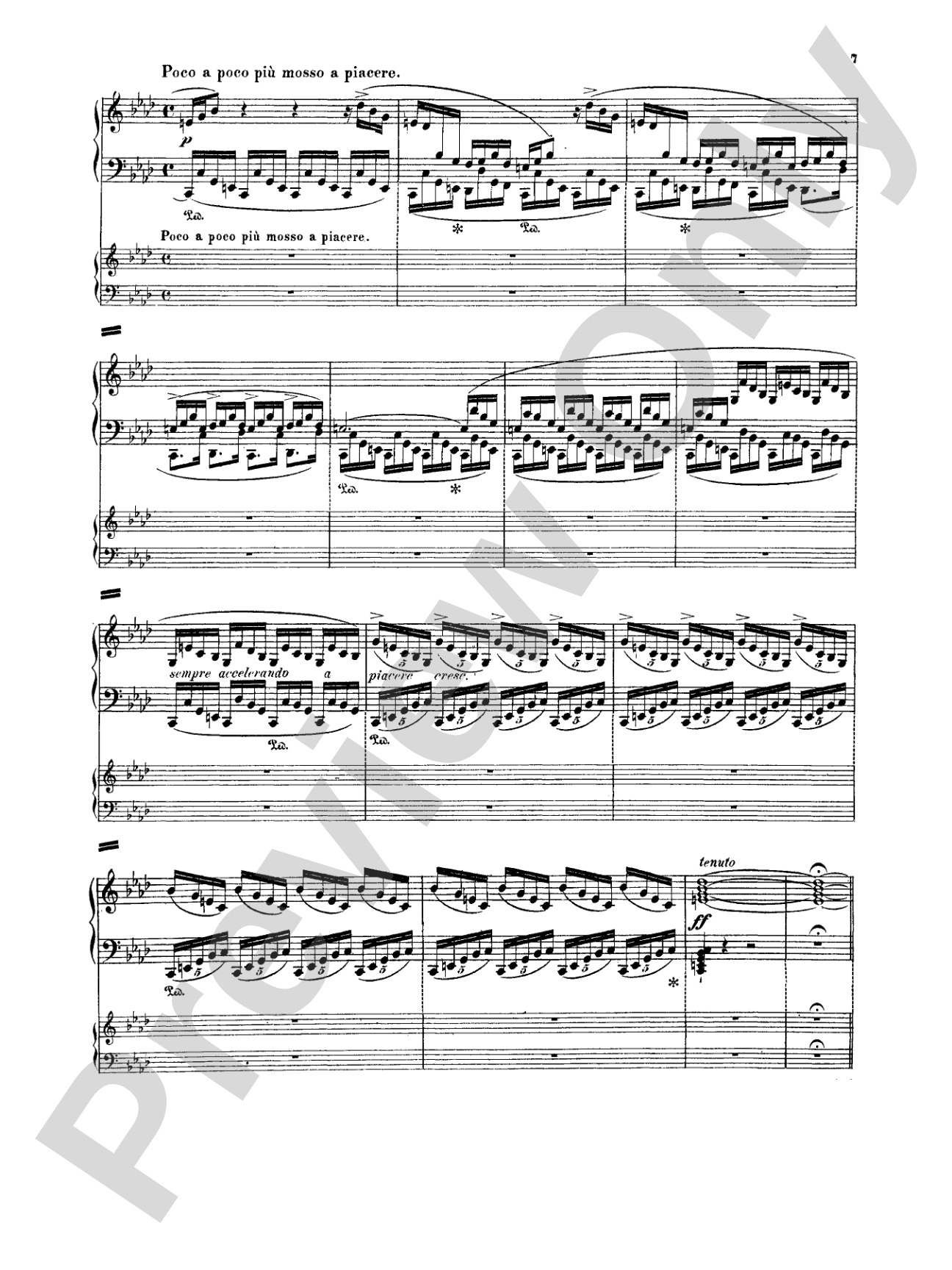 Weber: Concertstück: Piano Duo (2 Pianos, 4 Hands) Book (2 copies required)