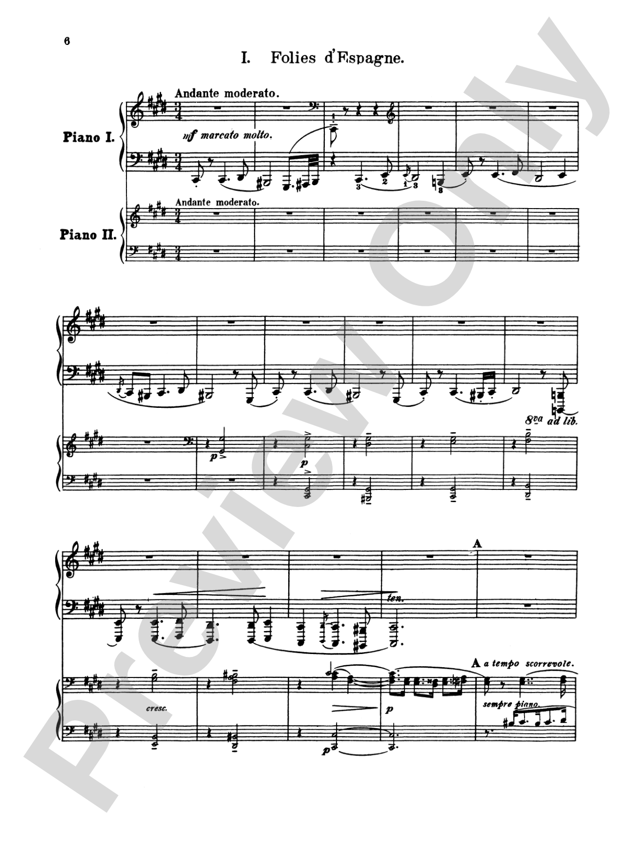 Liszt: Spanish Rhapsody (Arr. Feruccio Busoni)
