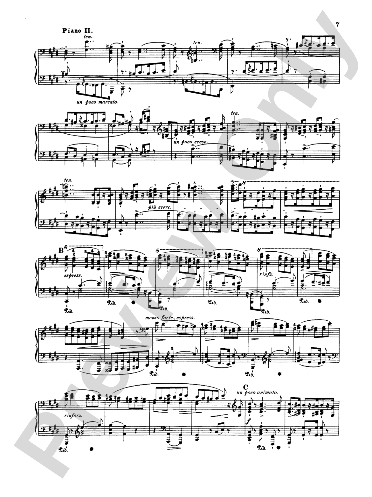 Liszt: Spanish Rhapsody (Arr. Feruccio Busoni)