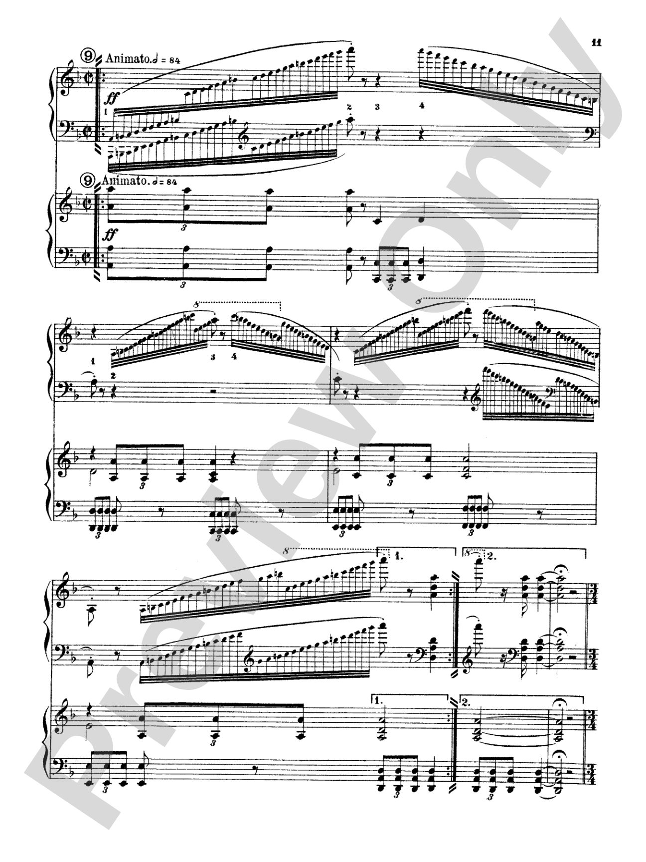 Liszt: Totentanz (Danse Macabre): Piano Duo (2 Pianos, 4 Hands) Book (2 copies required)