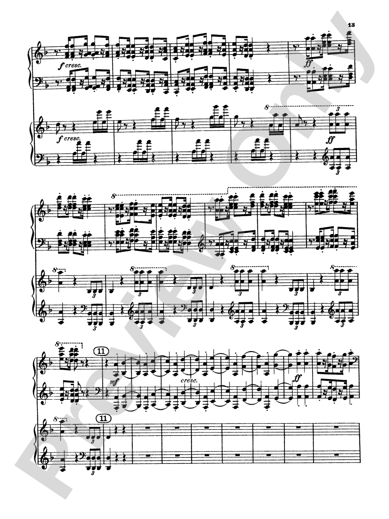 Liszt: Totentanz (Danse Macabre): Piano Duo (2 Pianos, 4 Hands) Book (2 copies required)