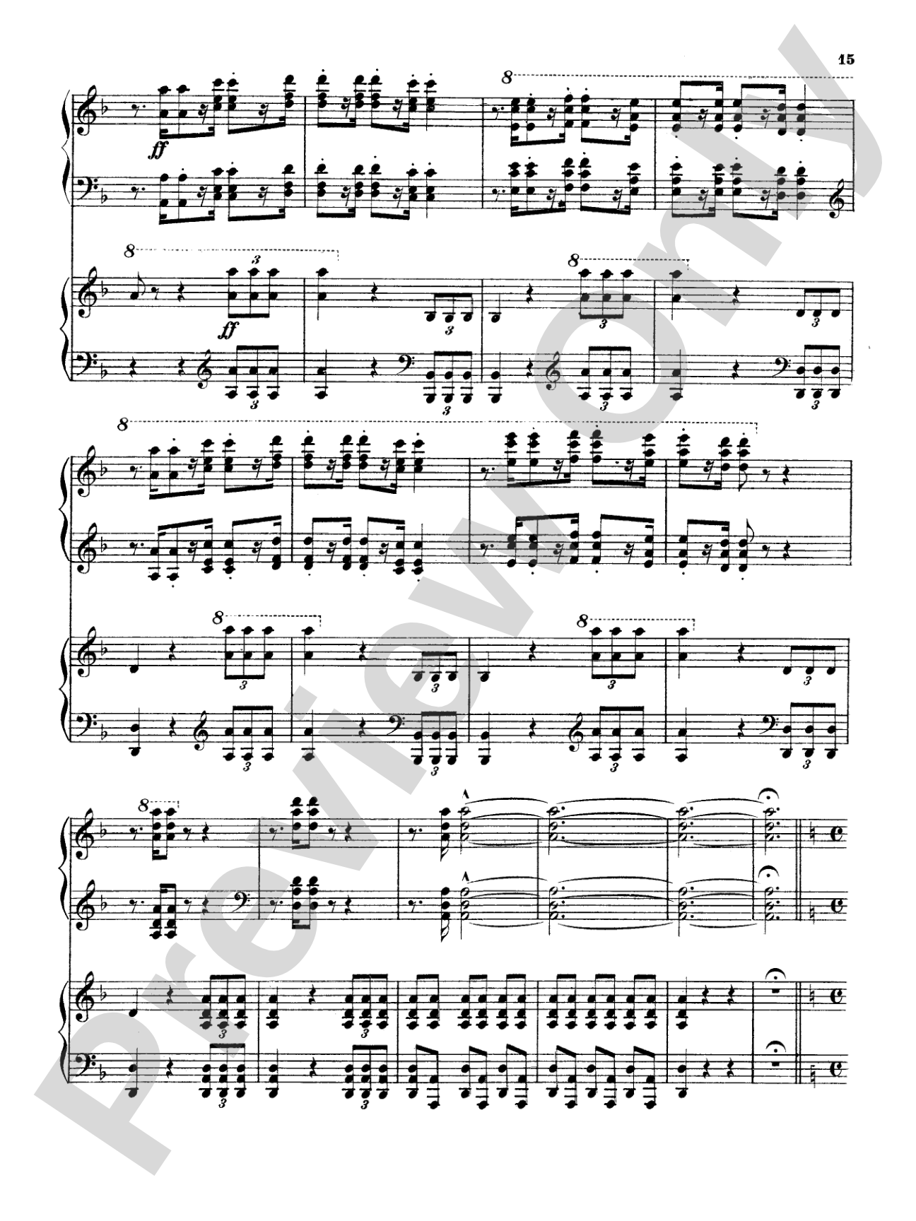 Liszt: Totentanz (Danse Macabre): Piano Duo (2 Pianos, 4 Hands) Book (2 copies required)