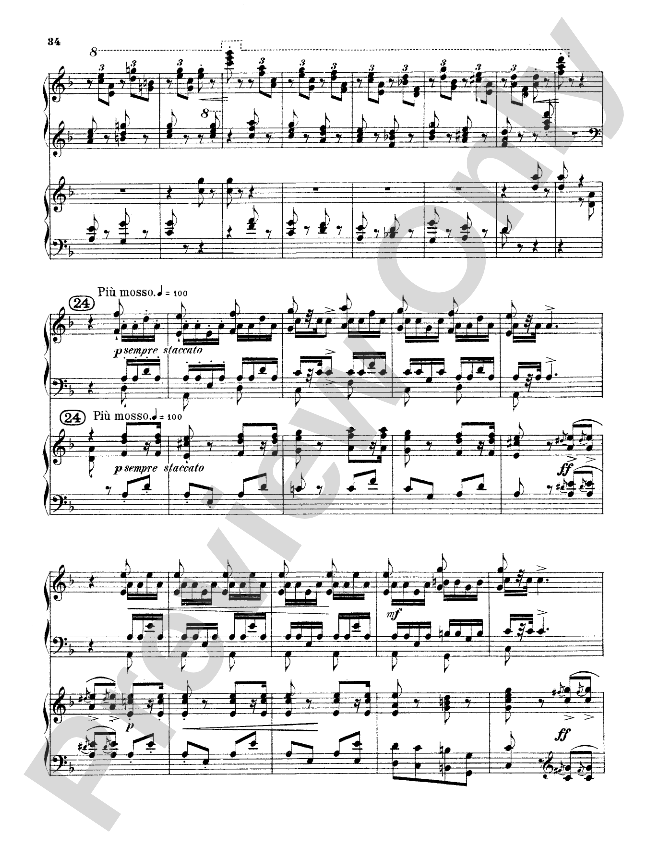 Liszt: Totentanz (Danse Macabre): Piano Duo (2 Pianos, 4 Hands) Book (2 copies required)