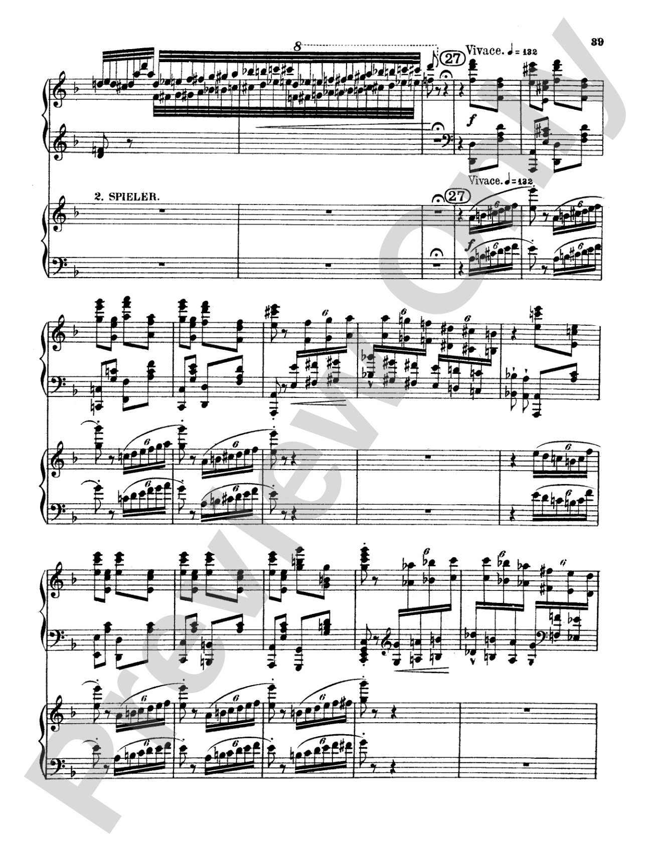 Liszt: Totentanz (Danse Macabre): Piano Duo (2 Pianos, 4 Hands) Book (2 copies required)