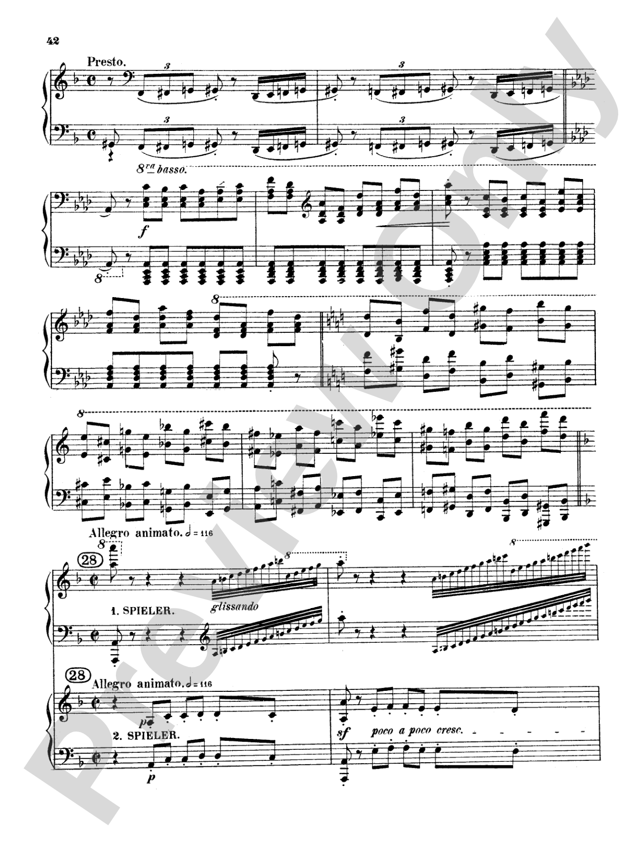 Liszt: Totentanz (Danse Macabre): Piano Duo (2 Pianos, 4 Hands) Book (2 copies required)