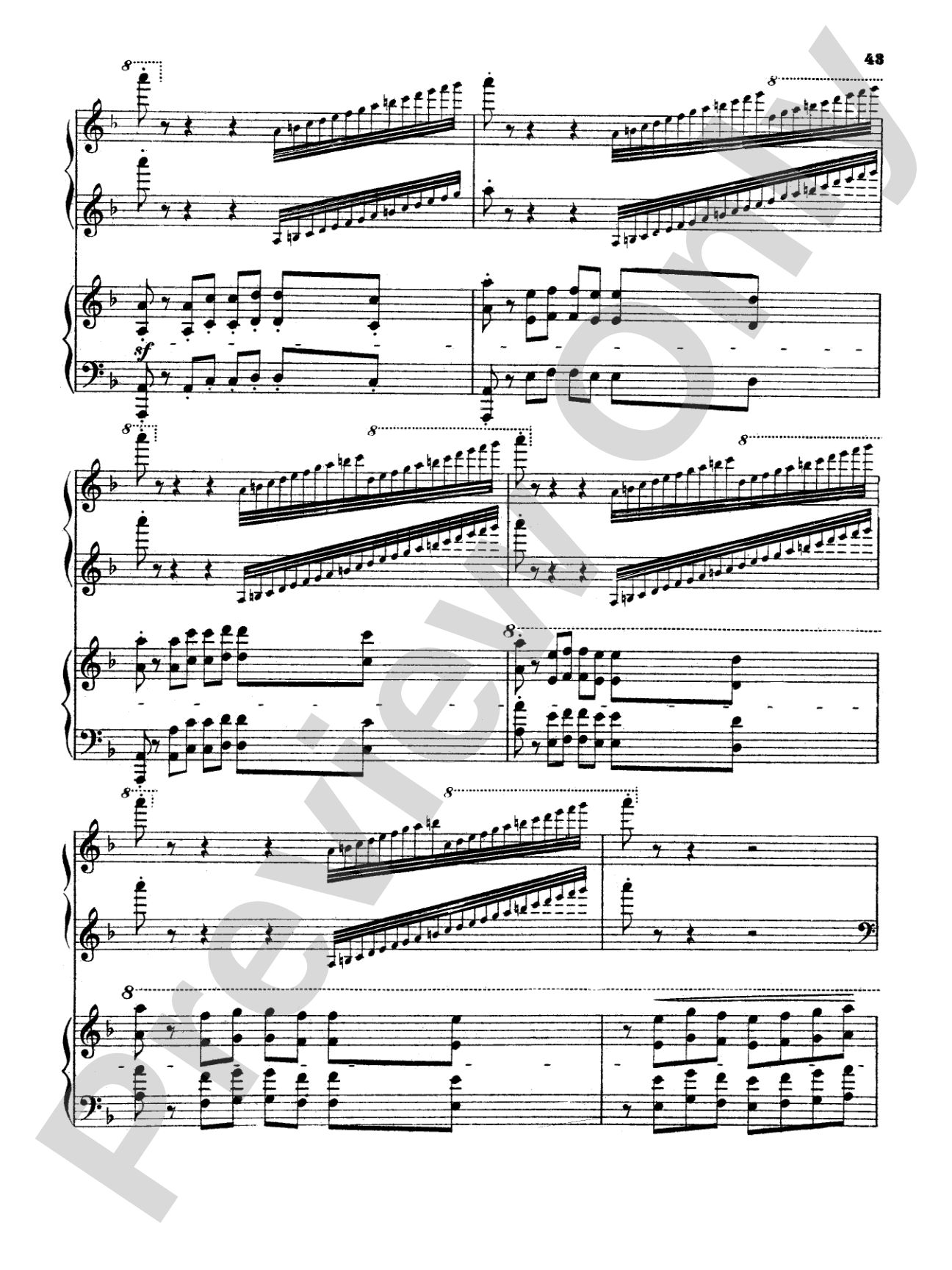Liszt: Totentanz (Danse Macabre): Piano Duo (2 Pianos, 4 Hands) Book (2 copies required)
