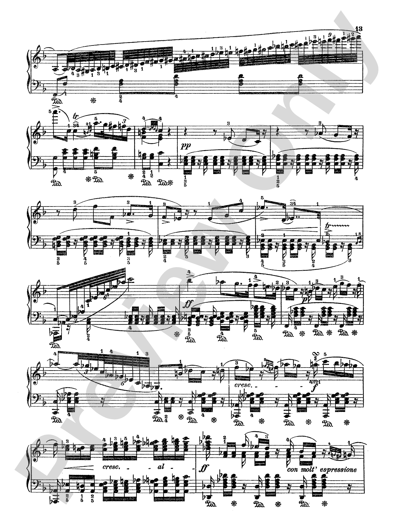 Weber: Four Piano Sonatas: Piano Book