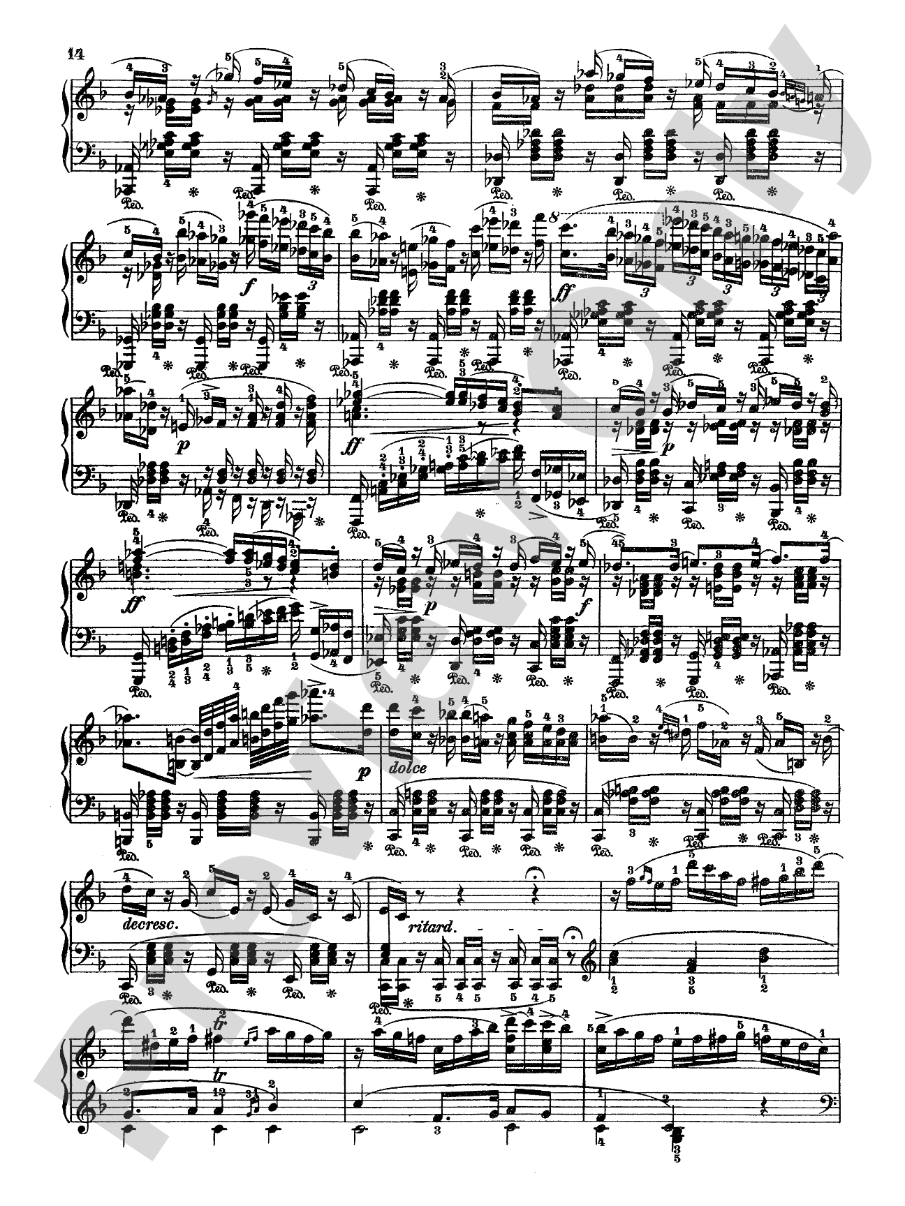 Weber: Four Piano Sonatas: Piano Book