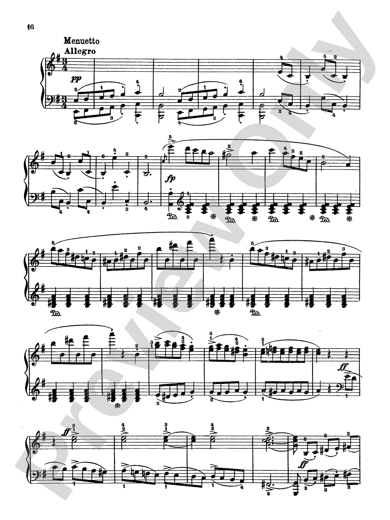 Weber: Four Piano Sonatas: Piano Book