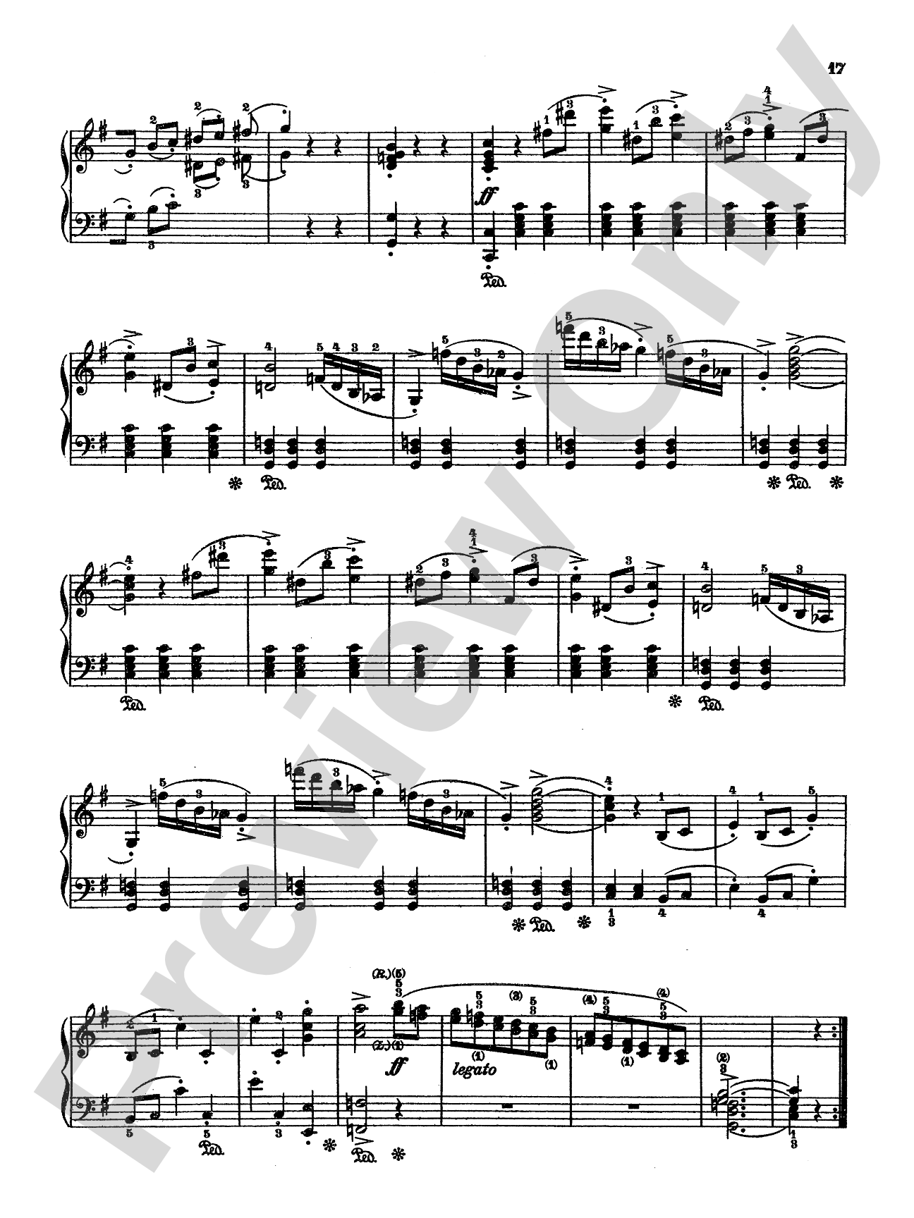 Weber: Four Piano Sonatas: Piano Book