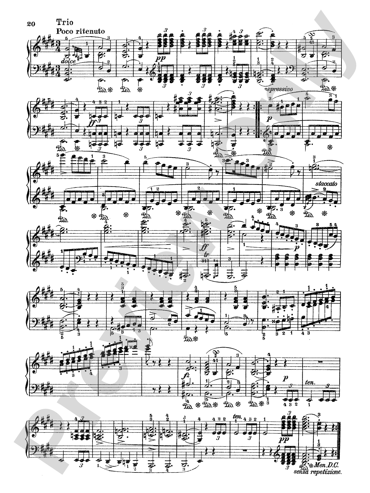 Weber: Four Piano Sonatas: Piano Book
