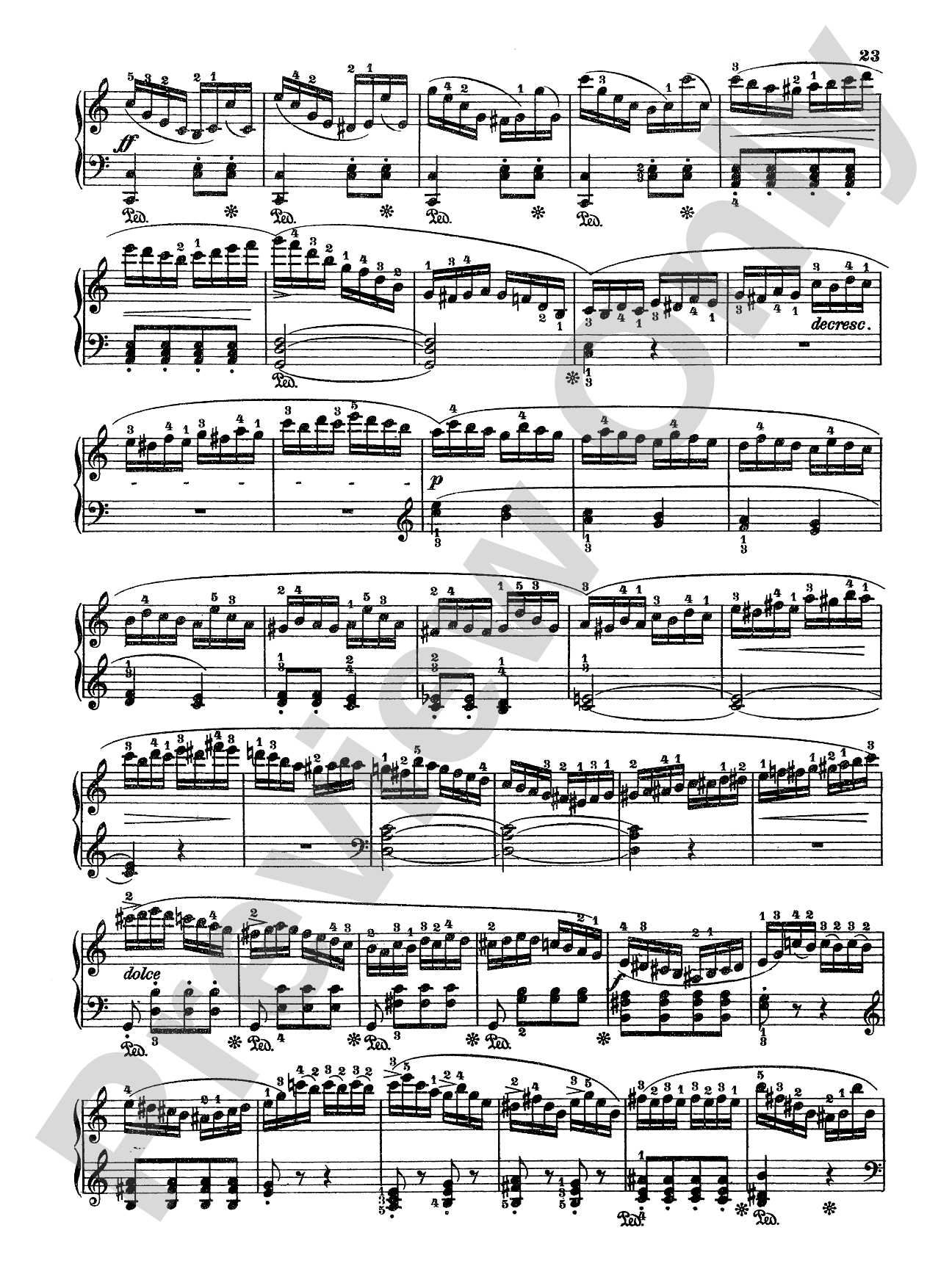 Weber: Four Piano Sonatas: Piano Book