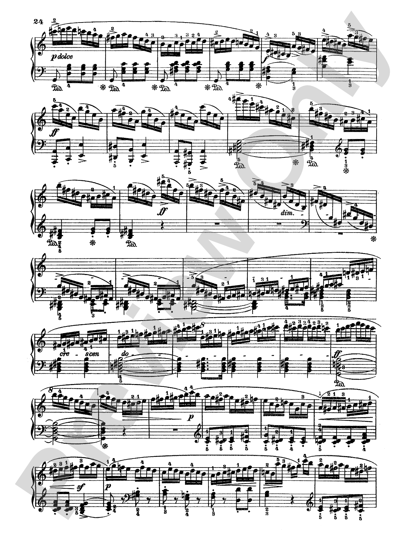 Weber: Four Piano Sonatas: Piano Book