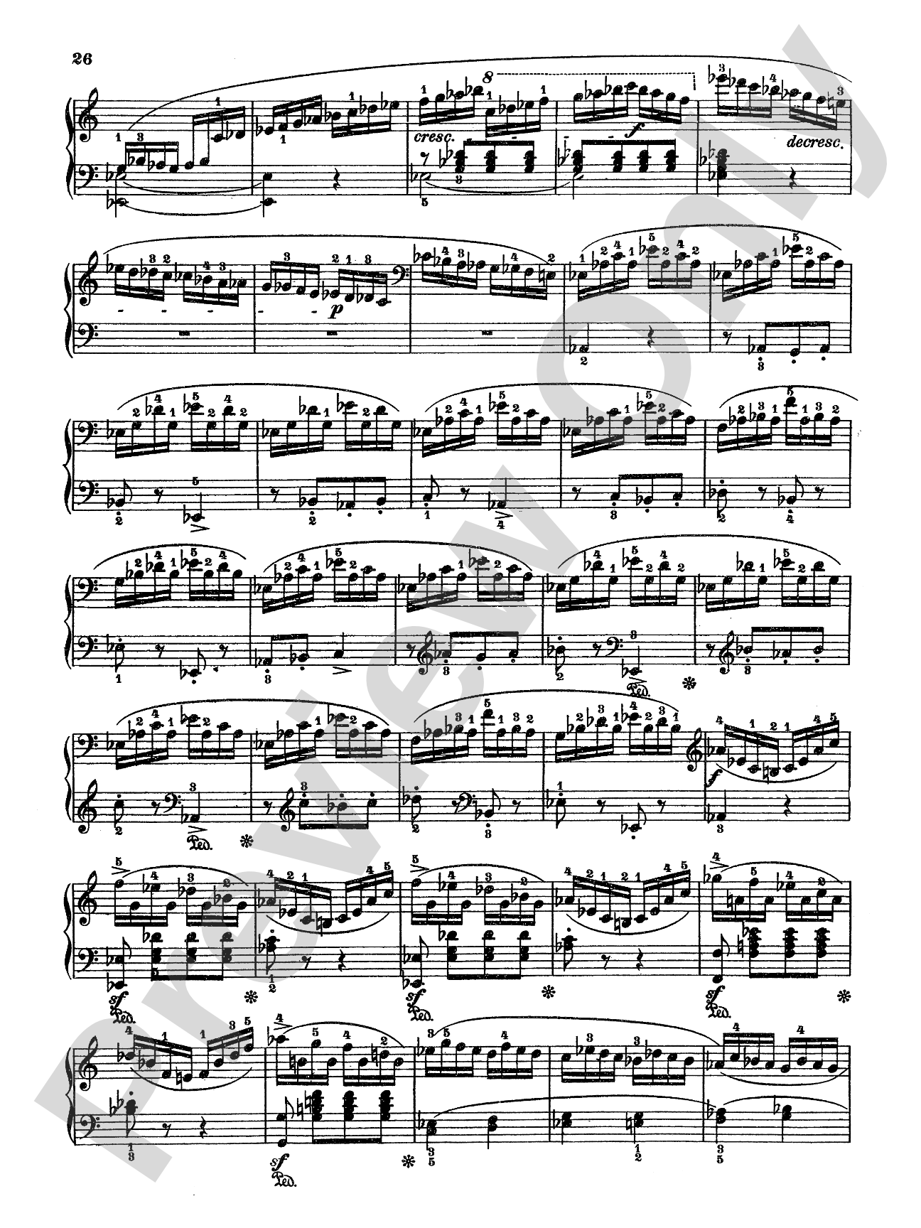 Weber: Four Piano Sonatas: Piano Book