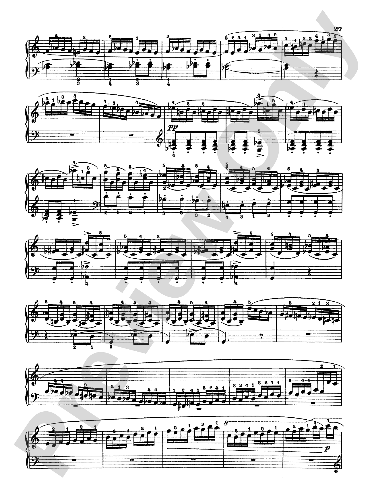 Weber: Four Piano Sonatas: Piano Book