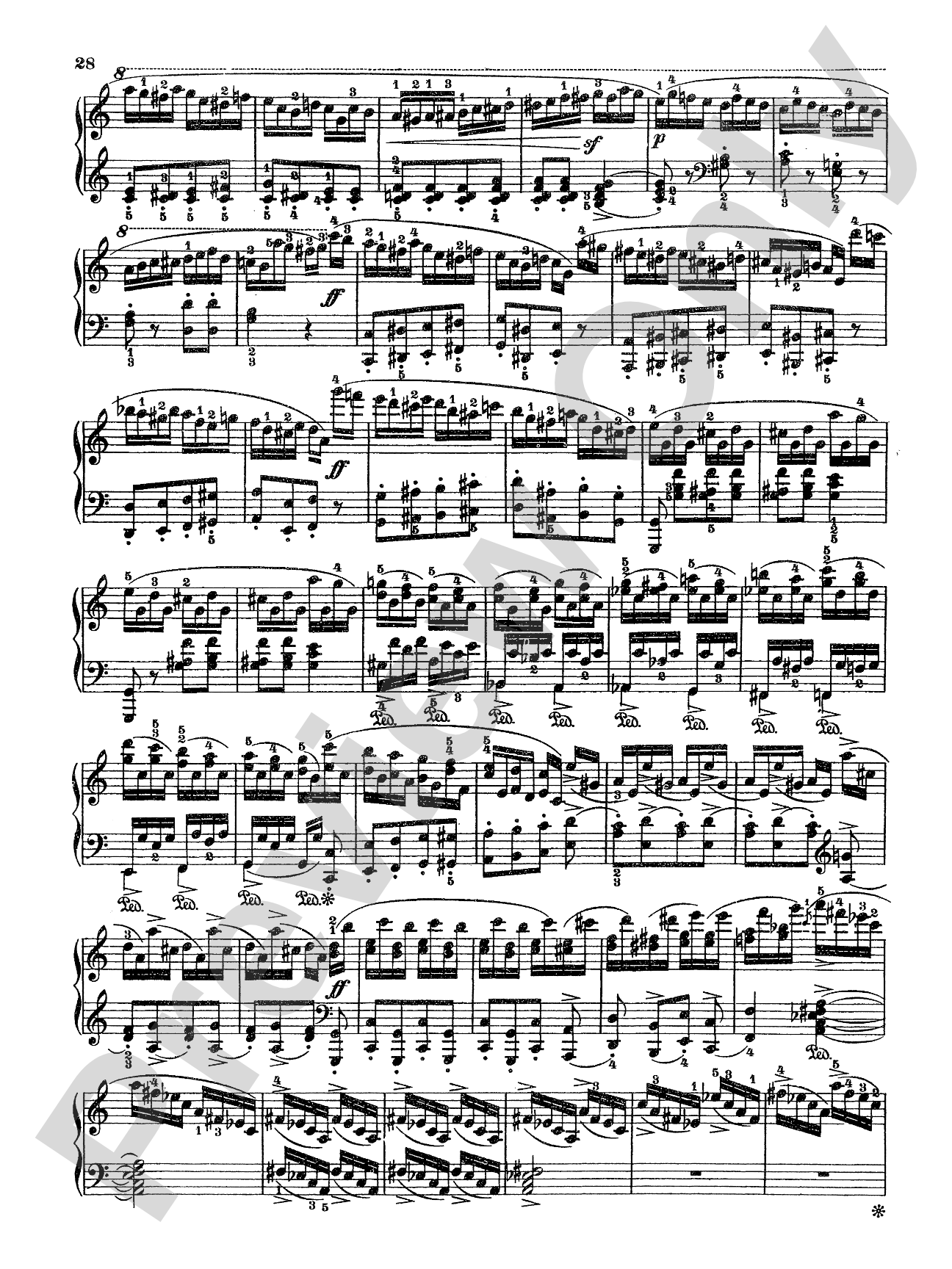 Weber: Four Piano Sonatas: Piano Book