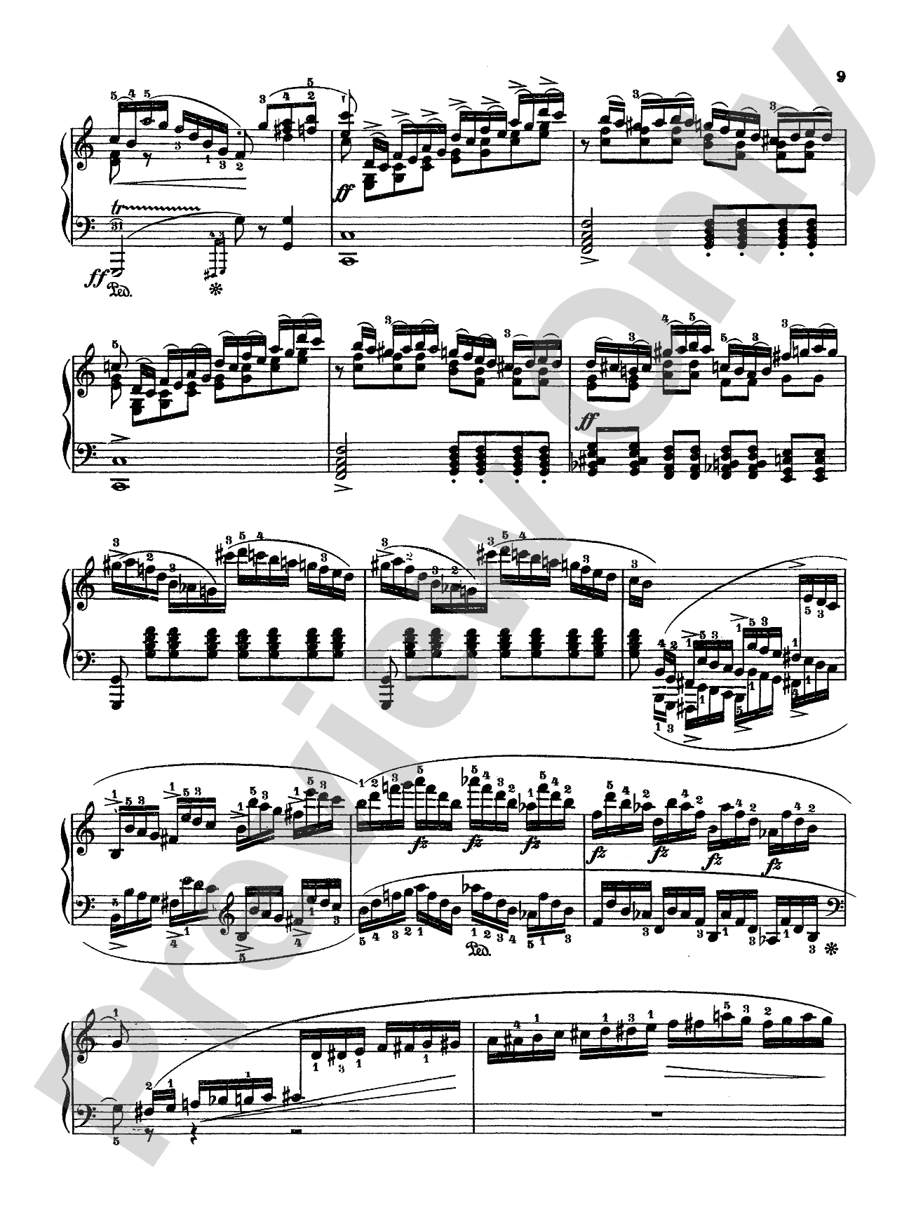 Weber: Four Piano Sonatas: Piano Book