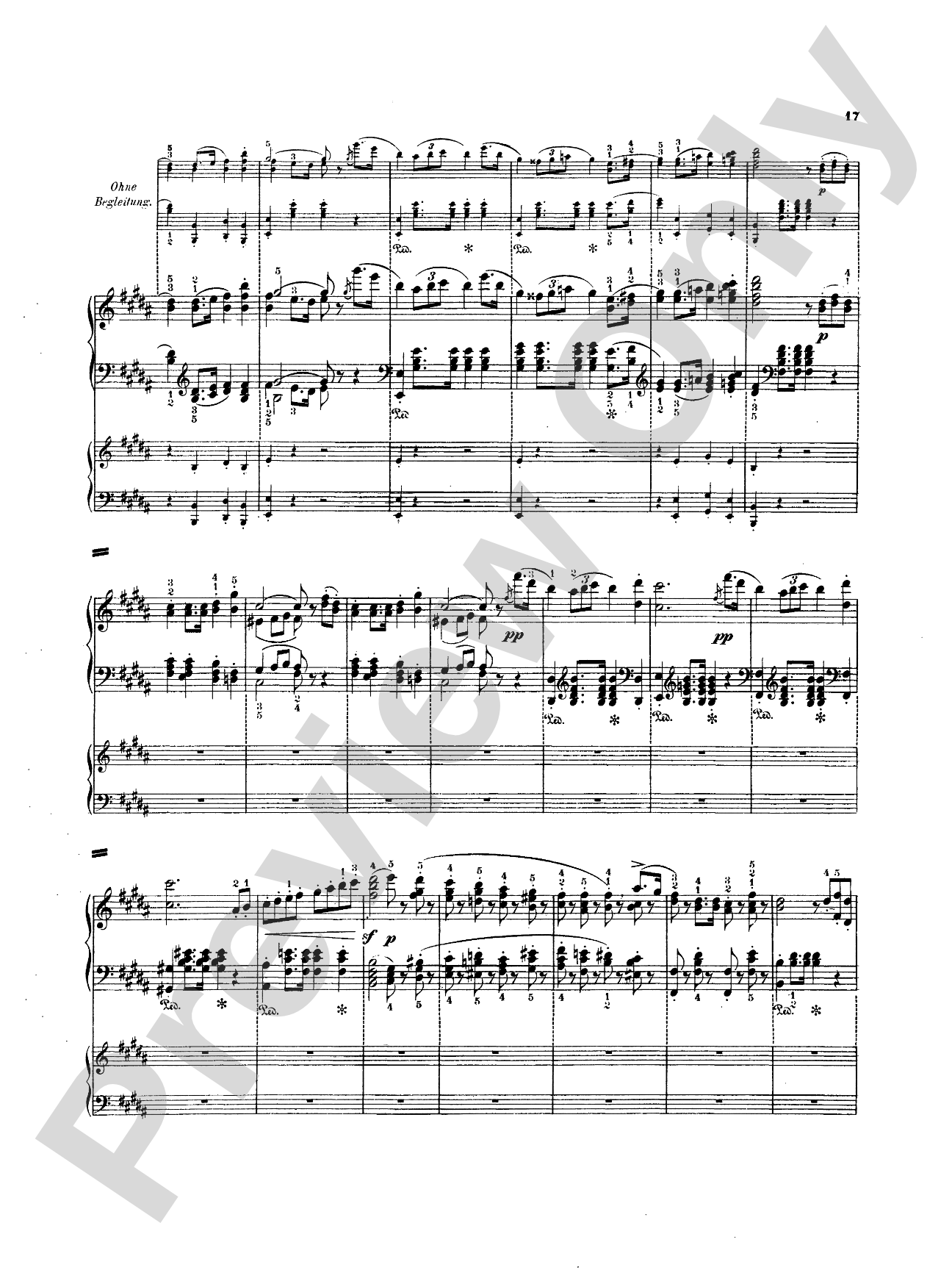Mendelssohn: Capriccio Brillante, Op. 22: Piano Duo (2 Pianos, 4 Hands) Book (2 copies required)