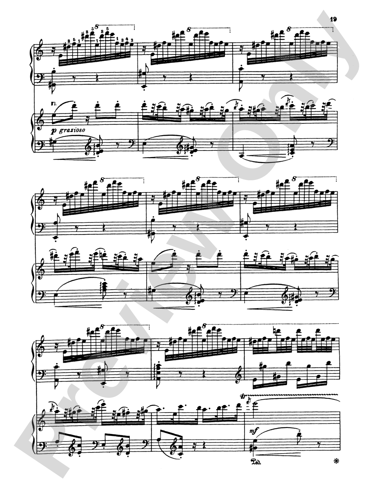 Liszt: Hungarian Fantasy: Piano Duo (2 Pianos, 4 Hands) Book (2 copies required)