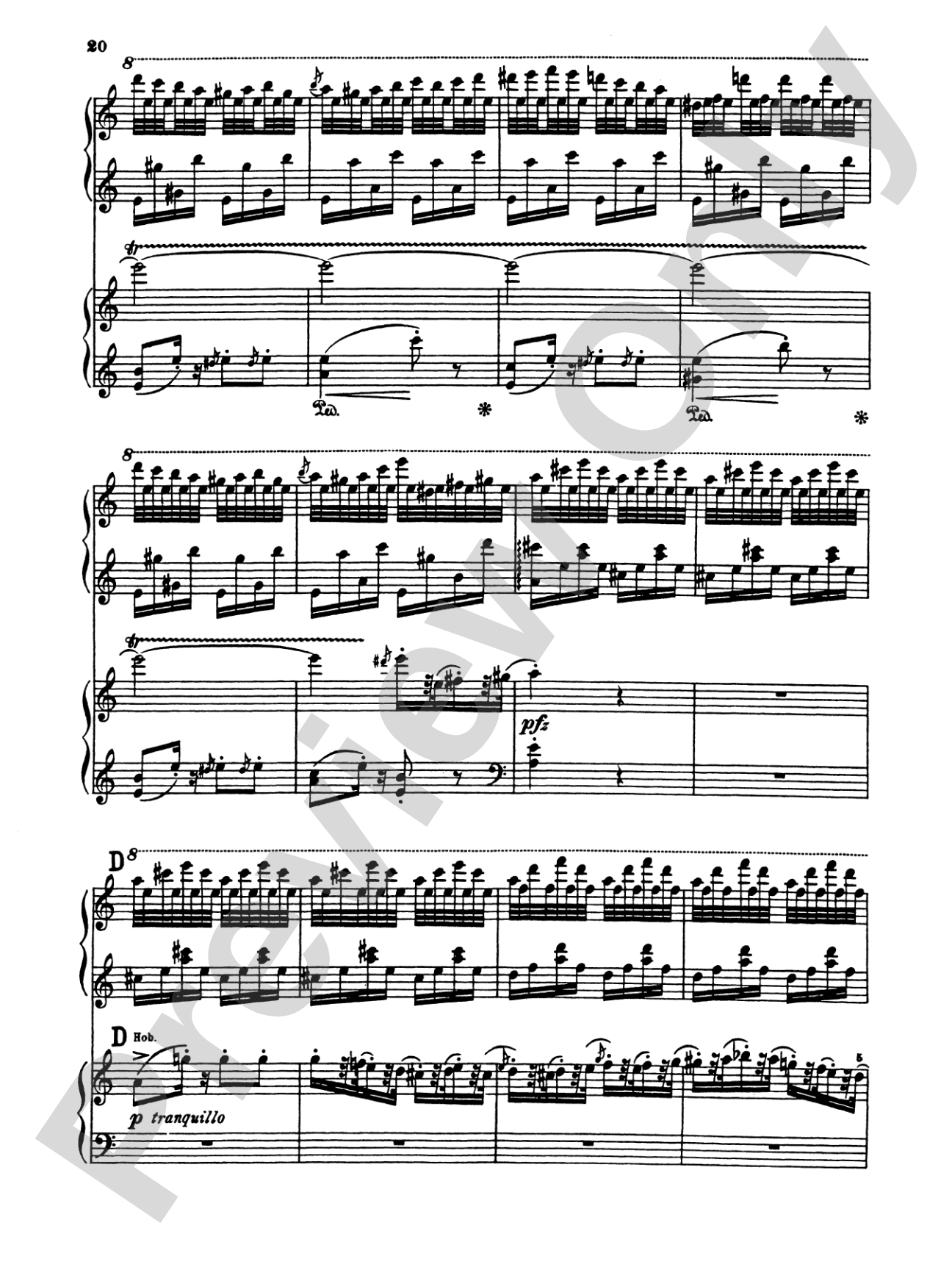 Liszt: Hungarian Fantasy: Piano Duo (2 Pianos, 4 Hands) Book (2 copies required)