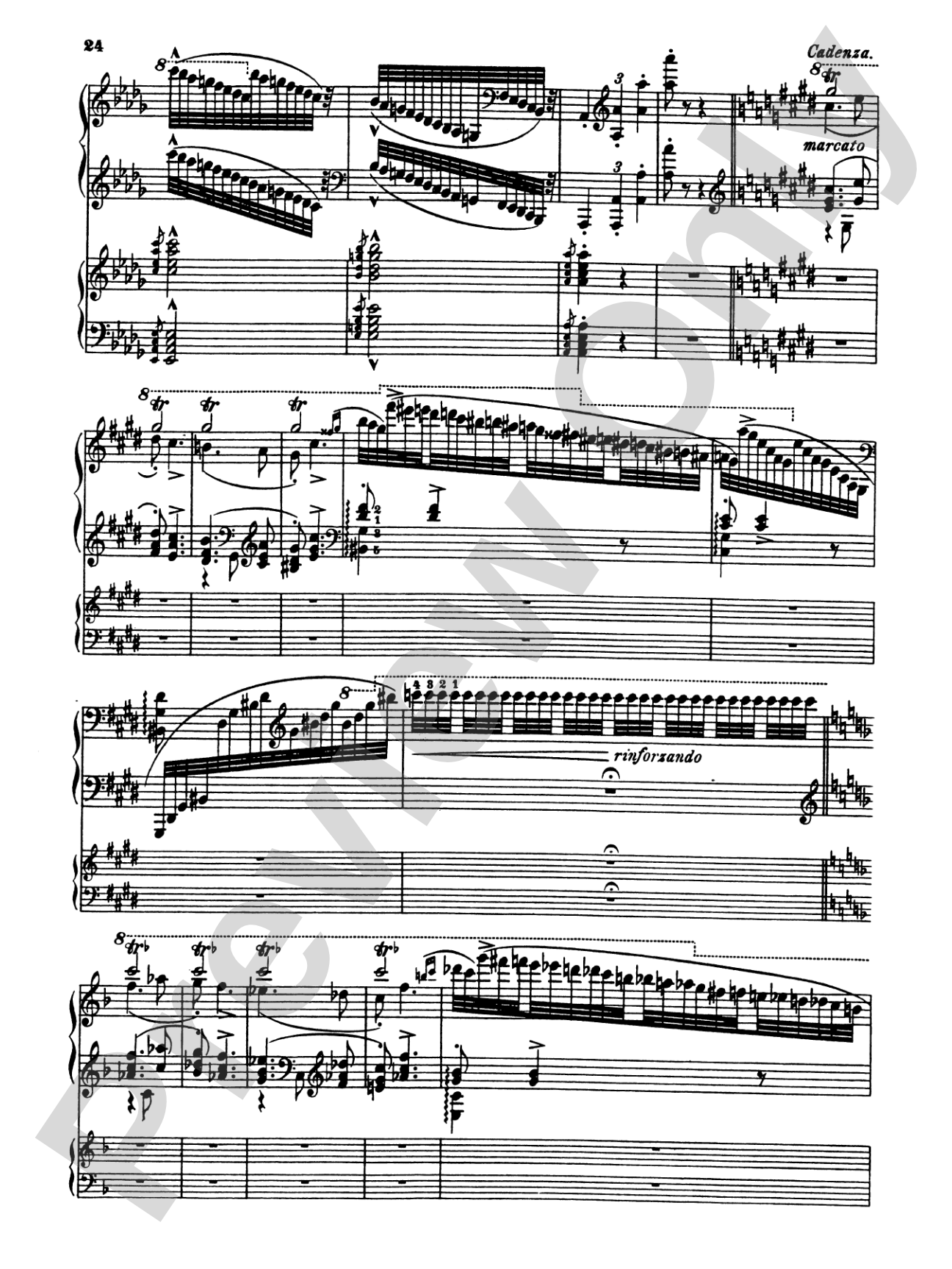 Liszt: Hungarian Fantasy: Piano Duo (2 Pianos, 4 Hands) Book (2 copies required)
