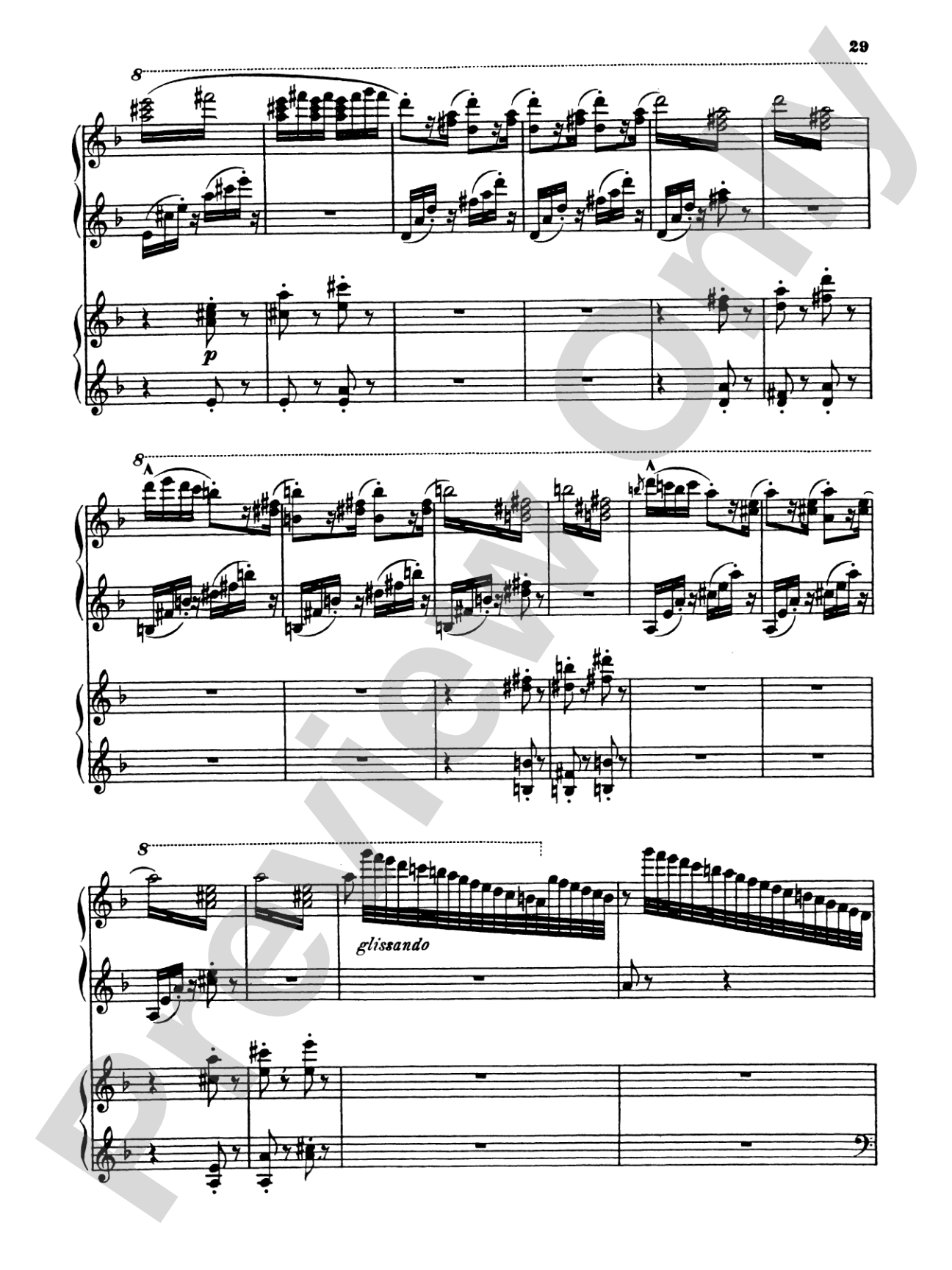 Liszt: Hungarian Fantasy: Piano Duo (2 Pianos, 4 Hands) Book (2 copies required)