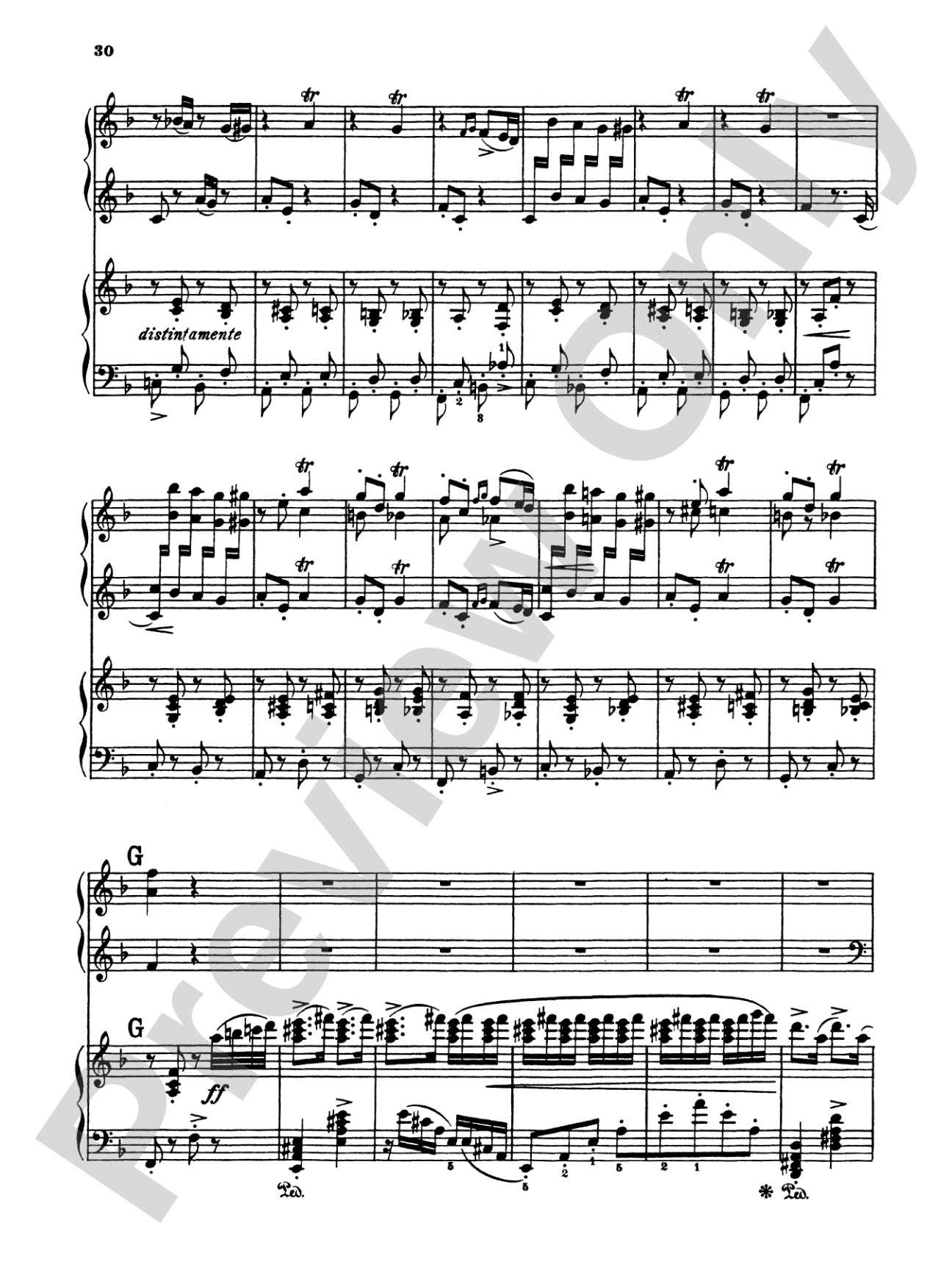 Liszt: Hungarian Fantasy: Piano Duo (2 Pianos, 4 Hands) Book (2 copies required)