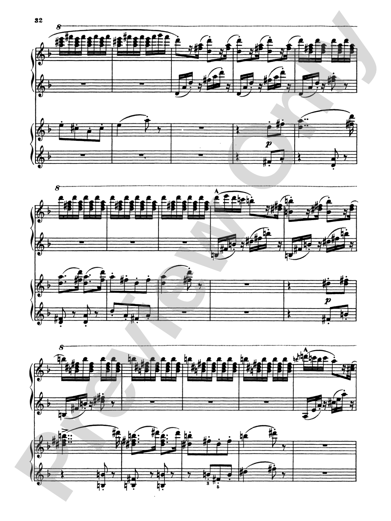 Liszt: Hungarian Fantasy: Piano Duo (2 Pianos, 4 Hands) Book (2 copies required)