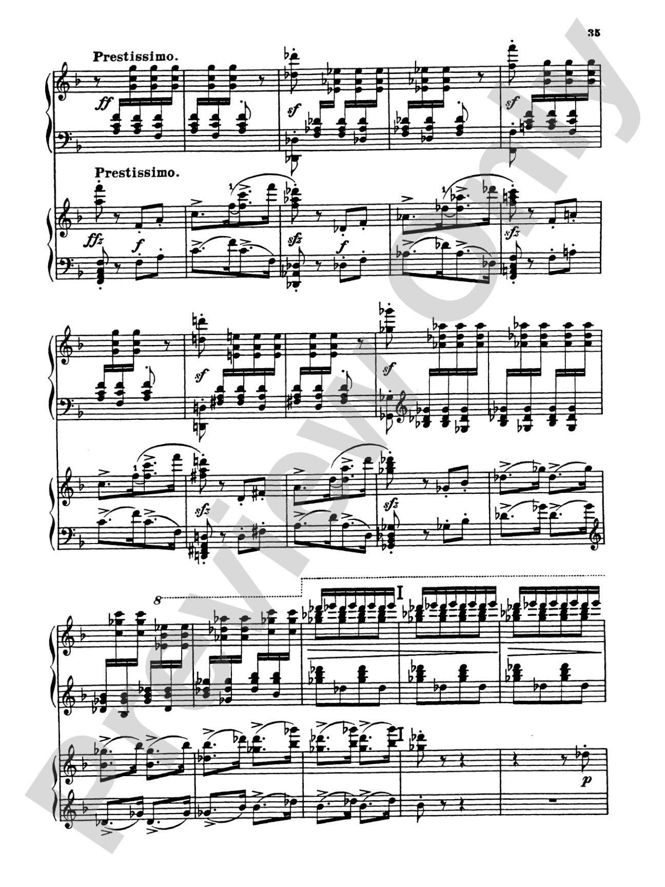 Liszt: Hungarian Fantasy: Piano Duo (2 Pianos, 4 Hands) Book (2 copies required)