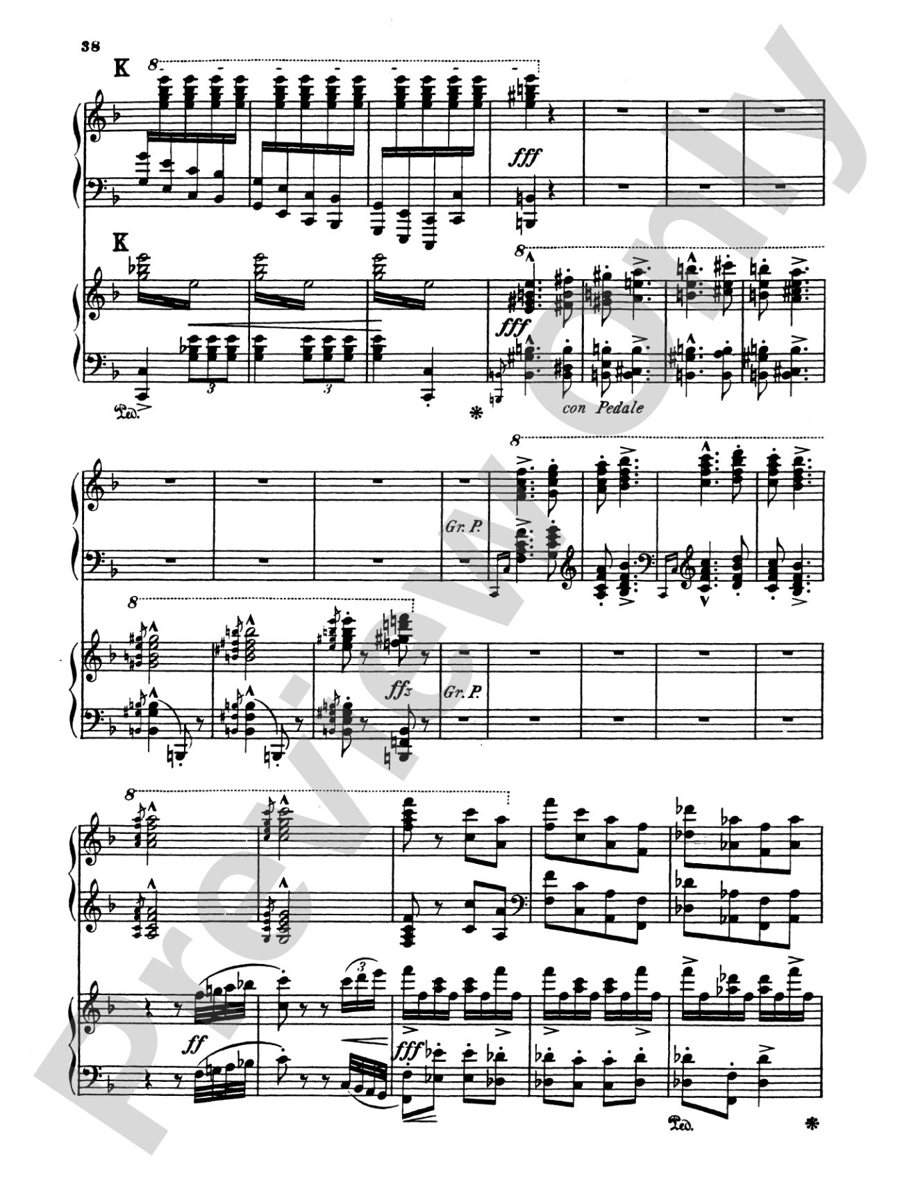 Liszt: Hungarian Fantasy: Piano Duo (2 Pianos, 4 Hands) Book (2 copies required)